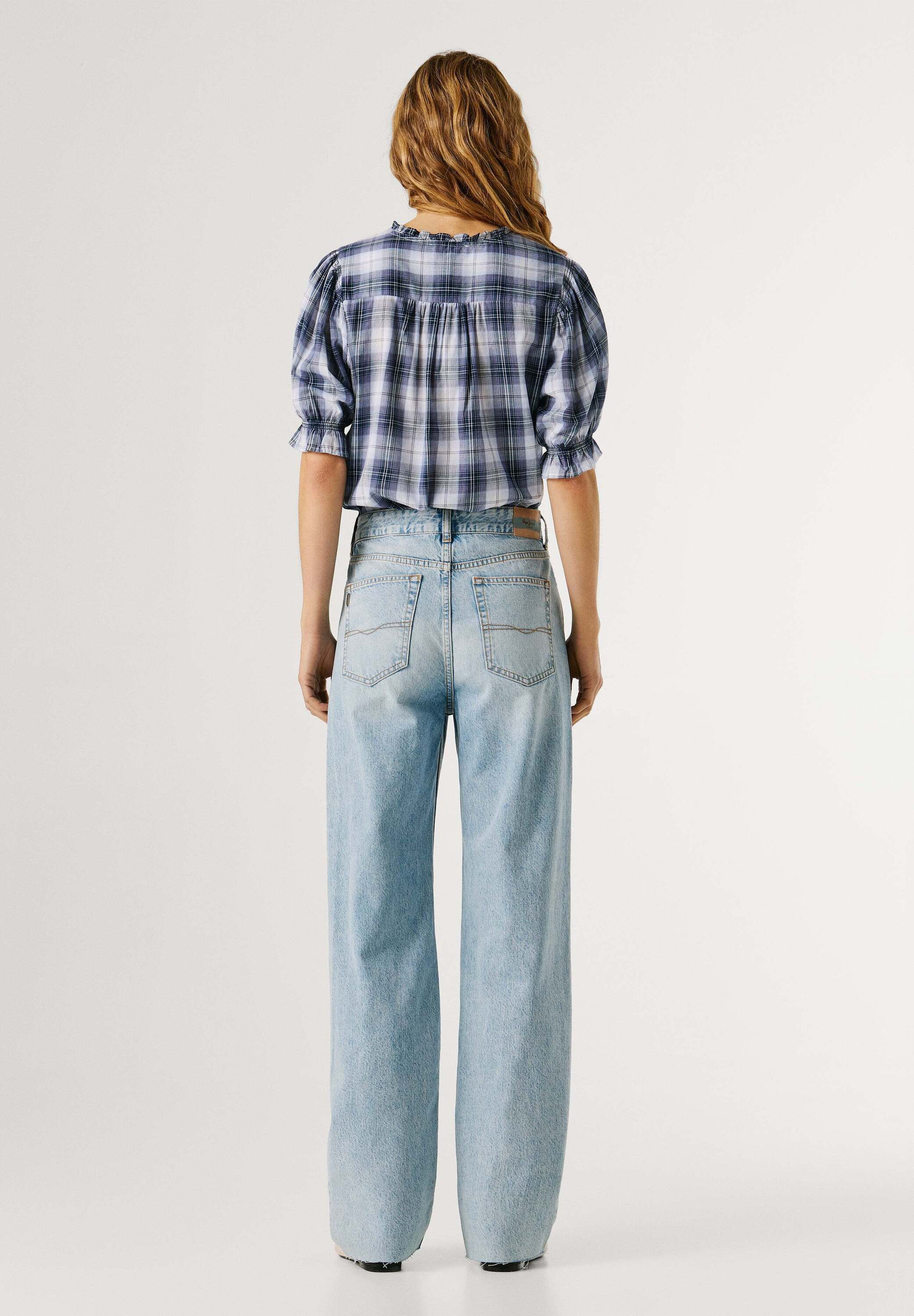 Pepe Jeans Straight-Jeans chinos STRAIGHT HW EDEN STONE DAMAGE