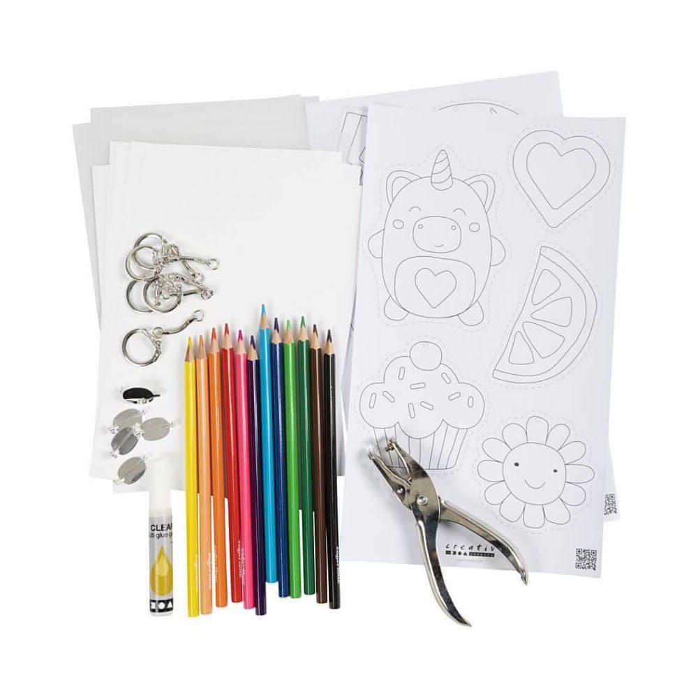 Kreativset Bastel Mix Plastikschrumpfplatten, Accessoires