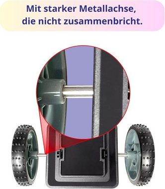 MAGNIKON Magnetspielbausteine 2 STK Click-Räder ODER Fahrgestell für Magnetbausteine, Ergänzungsset, (Magnetische Bausteine Räder, 2 St., Klick Räder), Zusätzliche Teile