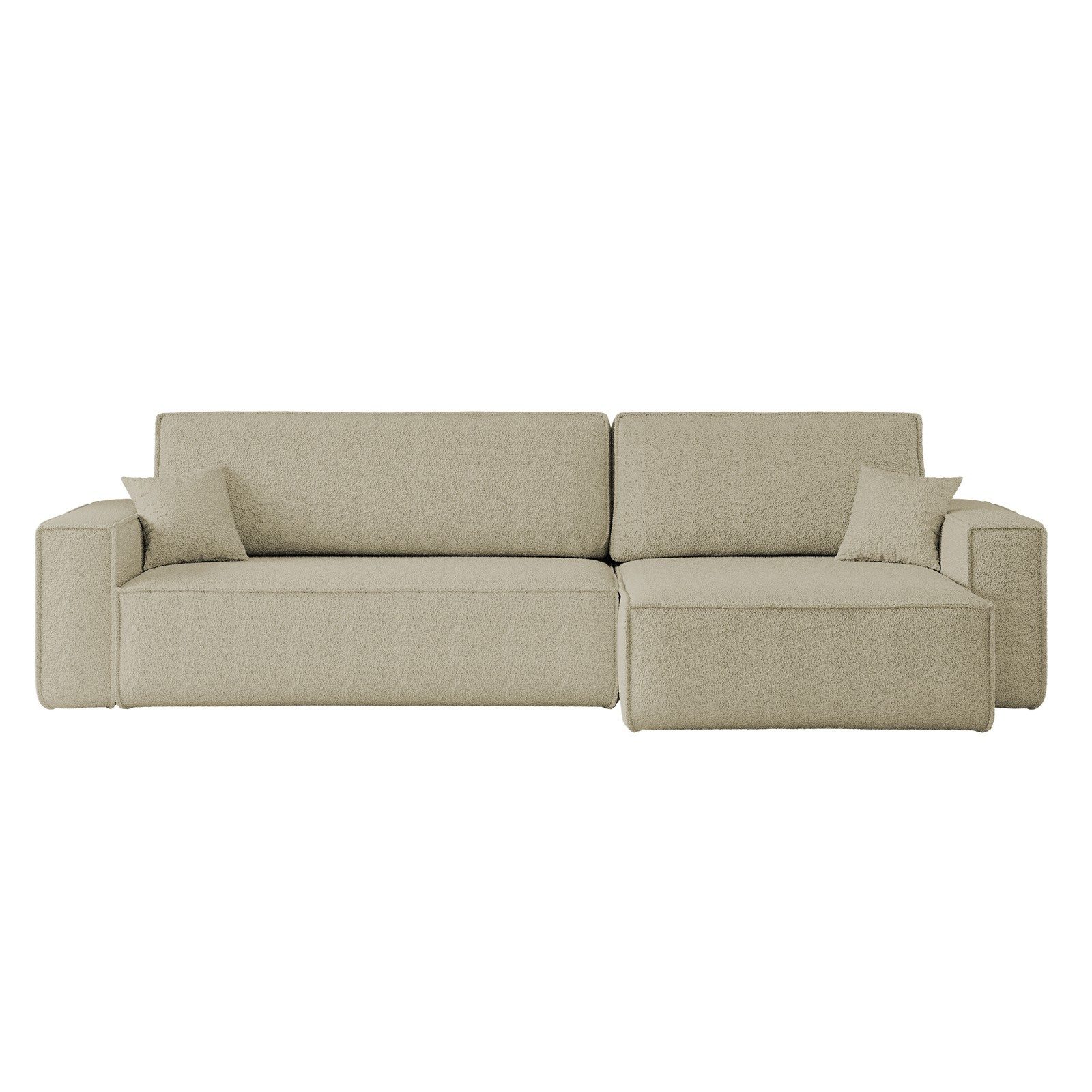 Kaiser Möbel Ecksofa mit schlaffunktion und bettkasten, BEST XL stoff Poso, Quelle, Verita, Mit Bettfunktion und Bettzeugfach