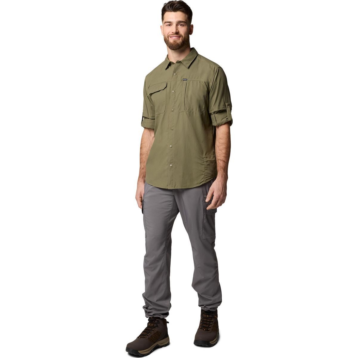 Columbia Funktionsshirt Skien Valley Long Sleeve Shirt Outdoor-Hemd mit UV-Schutz und Insect Shield, ideal für Wanderungen