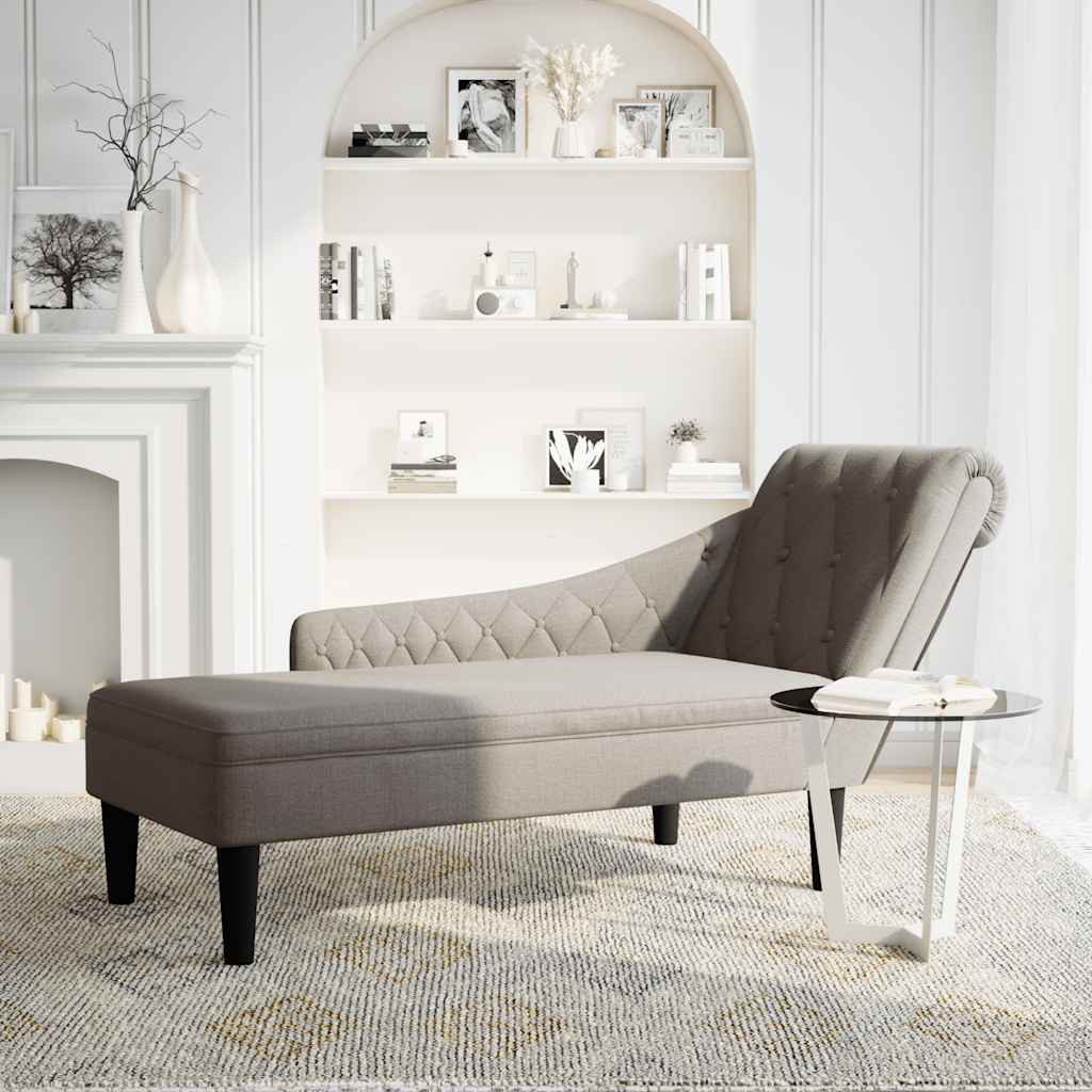 vidaXL Chaiselongue Chaiselongue mit Kissen und günstig online kaufen
