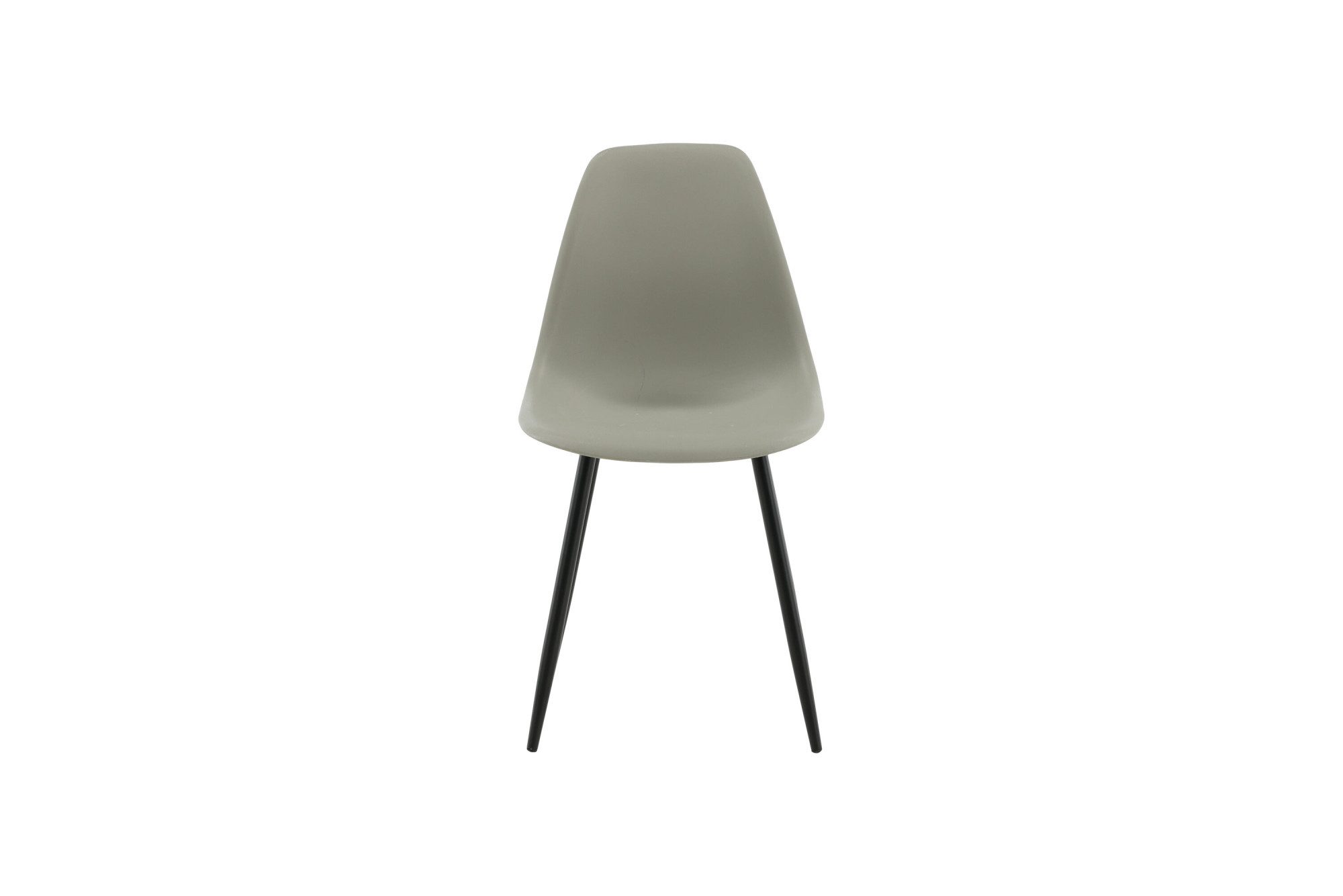 Venture Home Esszimmerstuhl Polar Plastic, 2er-Set Esszimmerstühle in Schwarz, pflegeleicht (2 St), Polsterstuhl, Hartschalen-Sitz, Metallbeine, geschwungen, modern