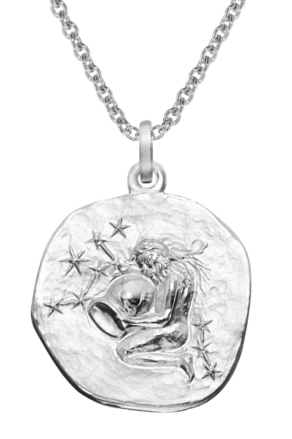 trendor Kette mit Anhänger Wassermann Ø 20 mm und 925 Silber günstig online kaufen