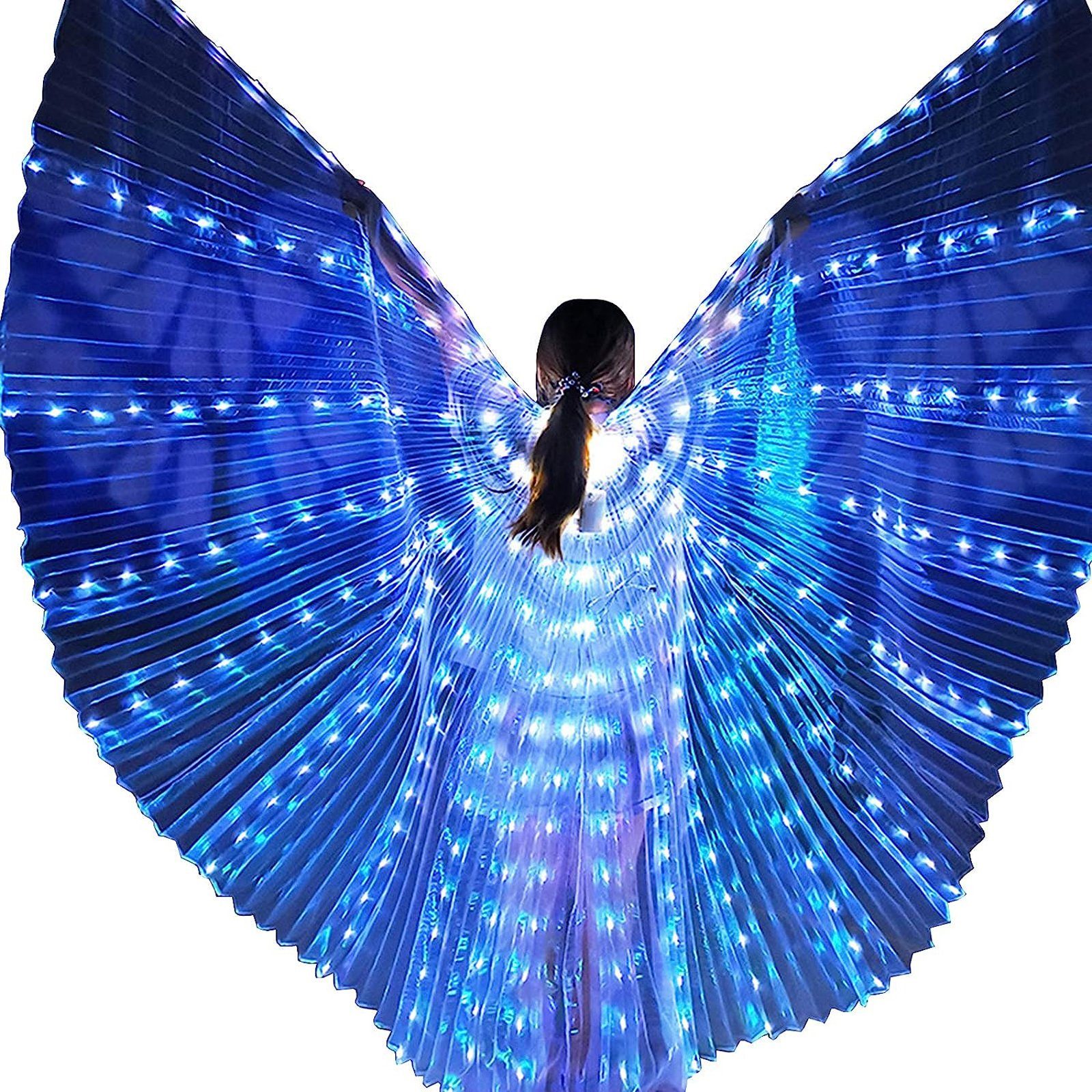 SEEZSSA Kostüm-Flügel Flügel für Erwachsene,‎ Isis Schmetterling Wings Erwachsene, 145 cm Длина Bauchtanz-Kostüme Für Bauchtanz, Shows, Bar