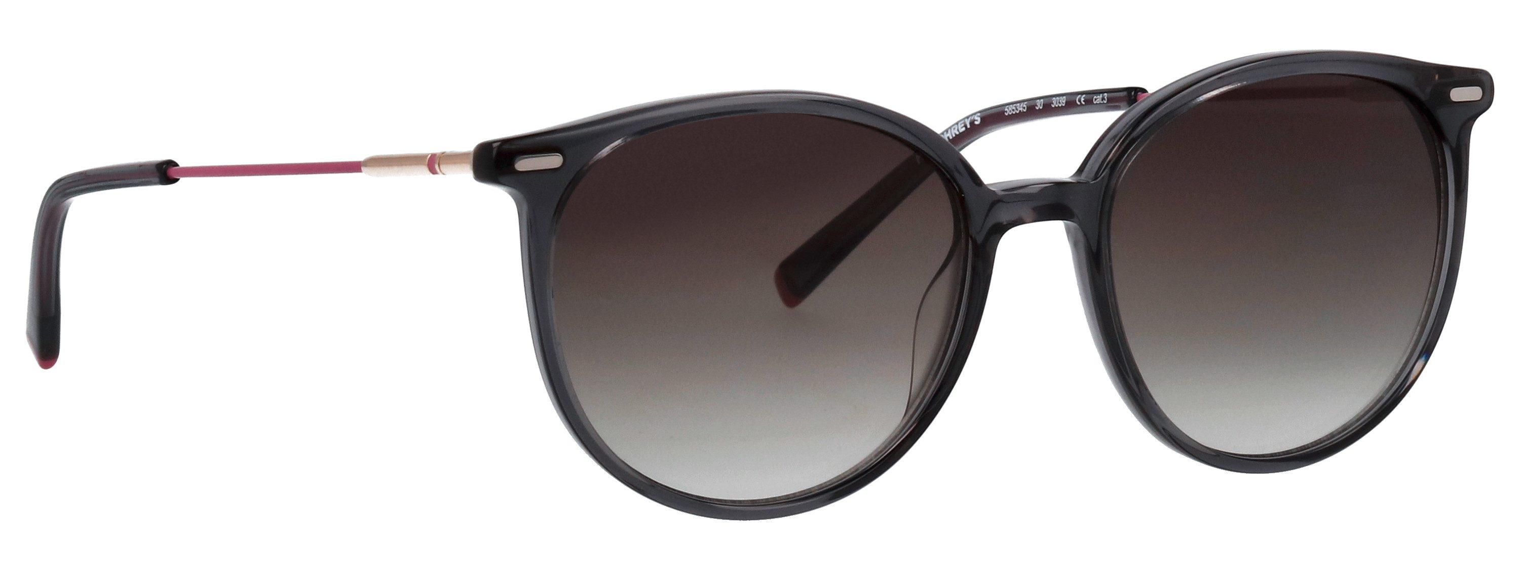 HUMPHREY´S eyewear Sonnenbrille Modell 585345 Form Karree/Eckig, Logoschriftzug auf Bügel, Kombifassung