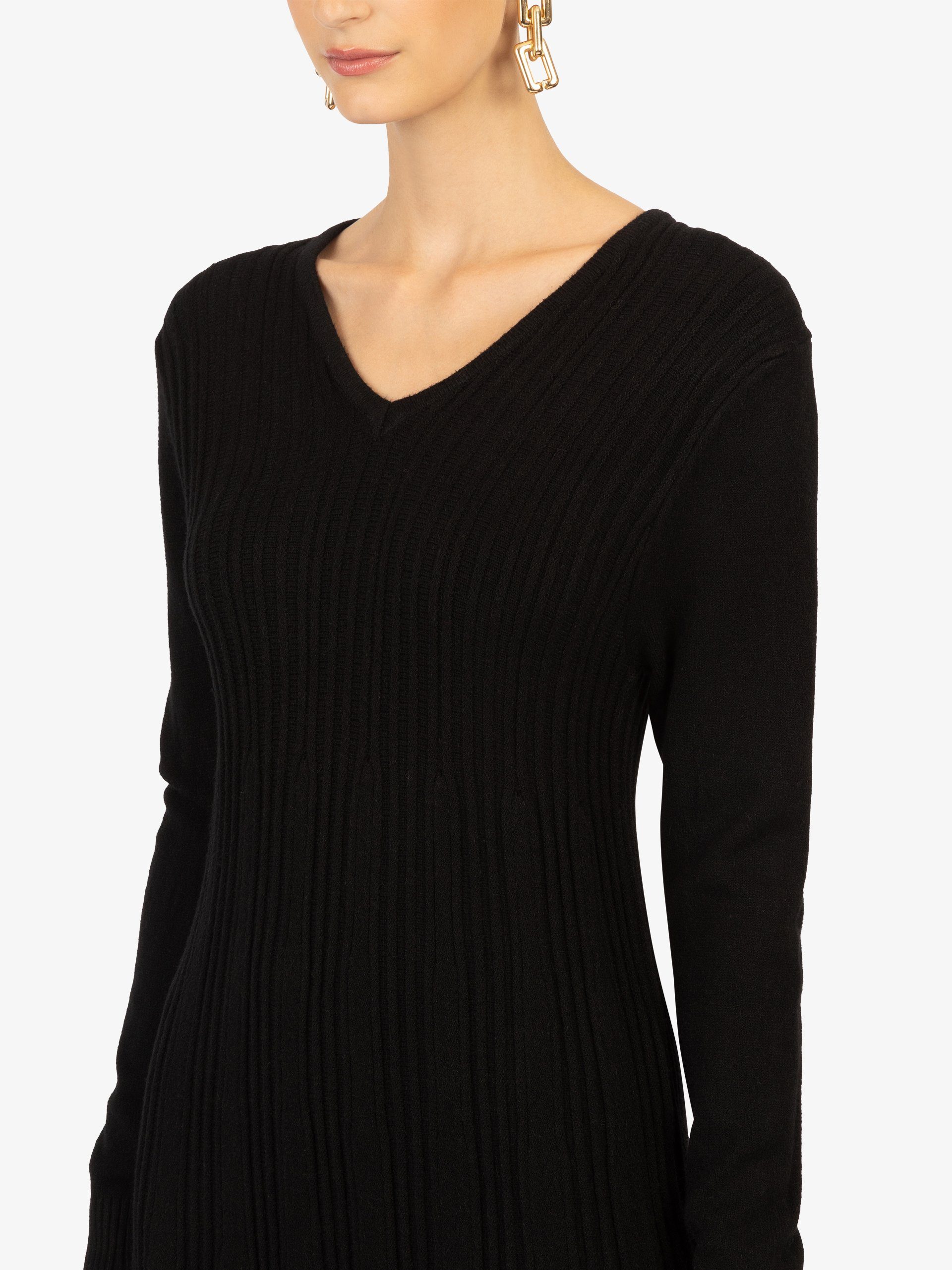 Kraimod Strickkleid Kraimod Minikleider mit Lange Ärmel