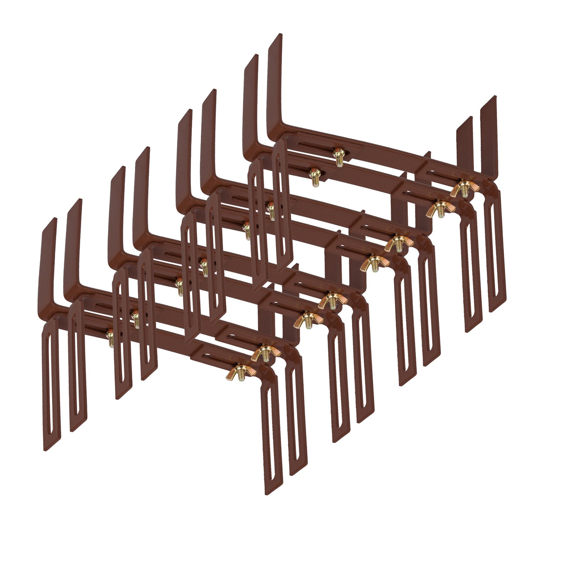 BigDean Blumenkastenhalter Standard H-Form Kasten Halter Balkonkastenhalter günstig online kaufen
