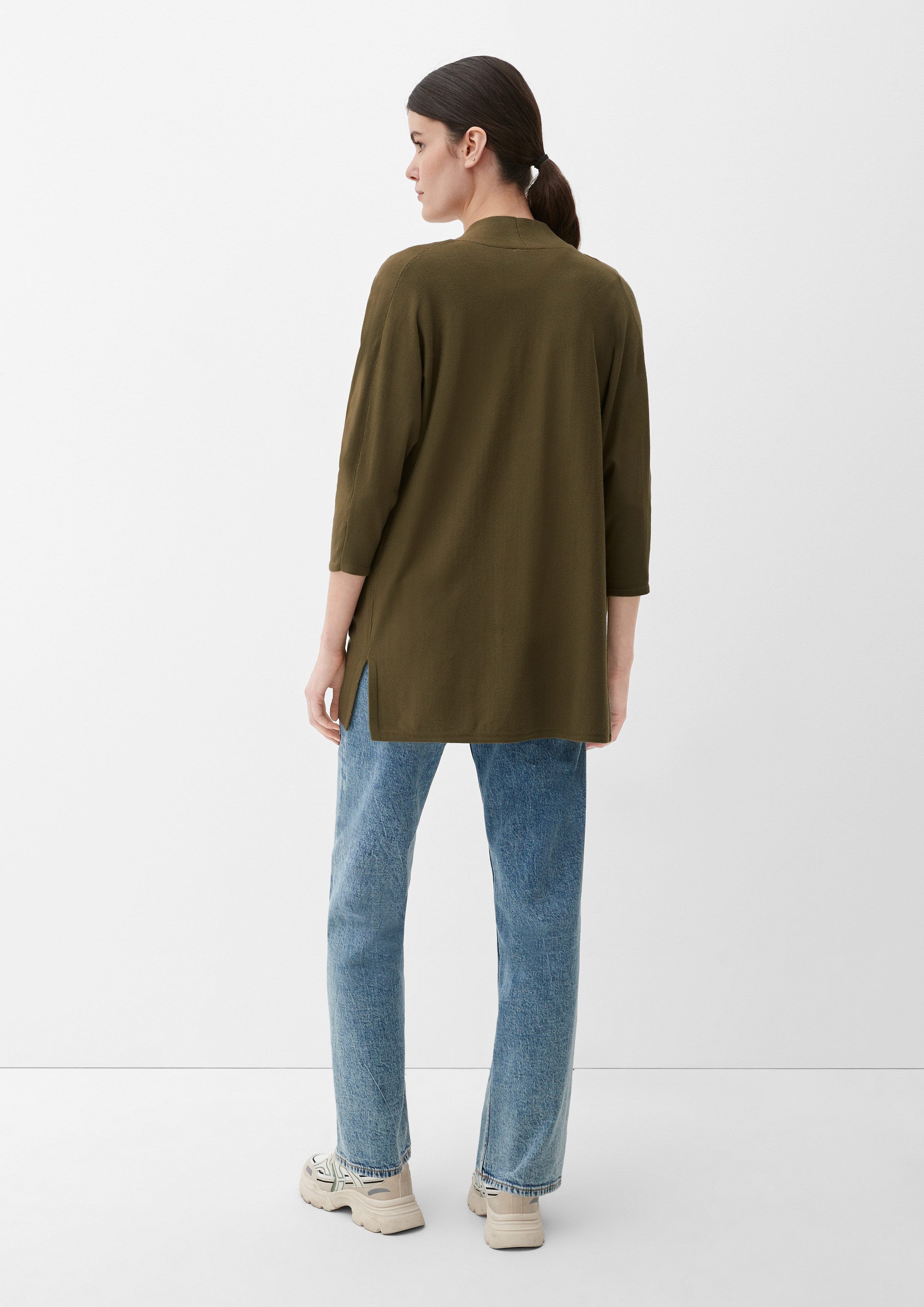 s.Oliver Cardigan Strickjacke Feinstrick-Cardigan