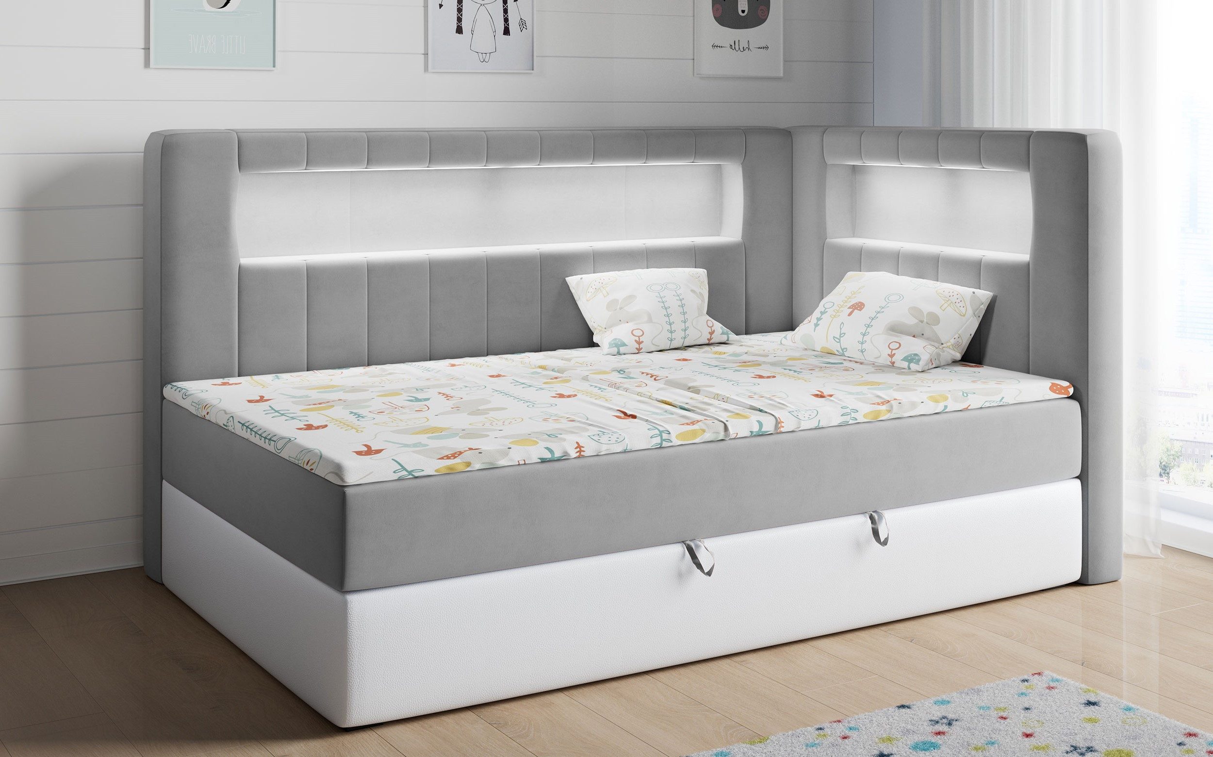 MKS MÖBEL Kinderbett GOLD JUNIOR 3 günstig online kaufen
