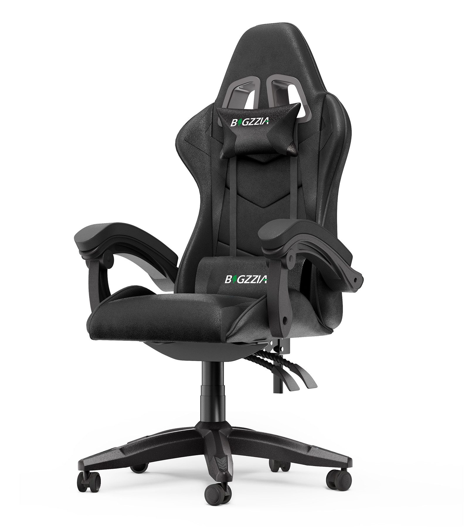 BIGZZIA Gaming-Stuhl Bürostuhl Ergonomisch mit Lendenkissen günstig online kaufen