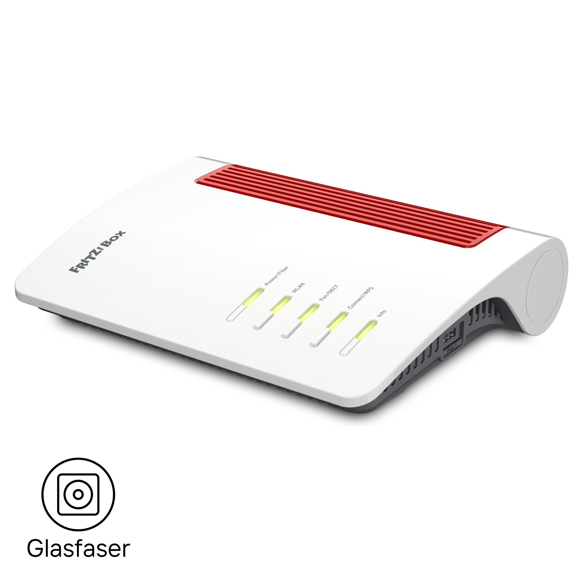 Fritz! FRITZ!Box 5690 WLAN-Router, Glasfaser AON/GPON, Wi-Fi 7 Mesh 6.448 MBit/s, 2,5-Gbit/s-WAN, DECT