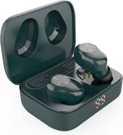 Eono Kabellos Bluetooth Sport Ohrhörer für Arbeit, Home Office In-Ear-Kopfhörer (Stereo-Qualität für eine herausragende Sounderfahrung., mit klarem Klang, IPX7 wasserfest, USB-C-Ladung)
