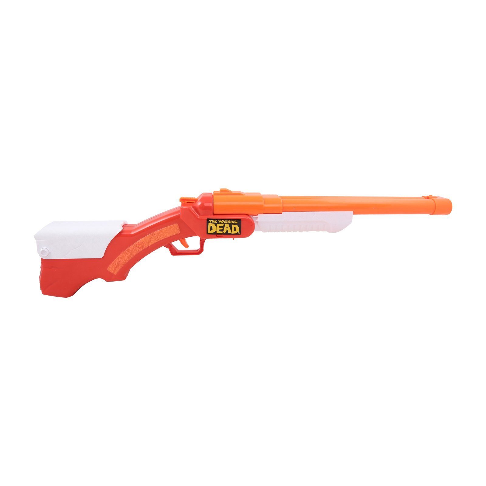 Buzz Bee Toys Blaster Ricks Schrotflinte BuzzBee - Doppellauf Blaster, Offiziell lizenzierte Walking Dead Schrotflinte von BuzzBee