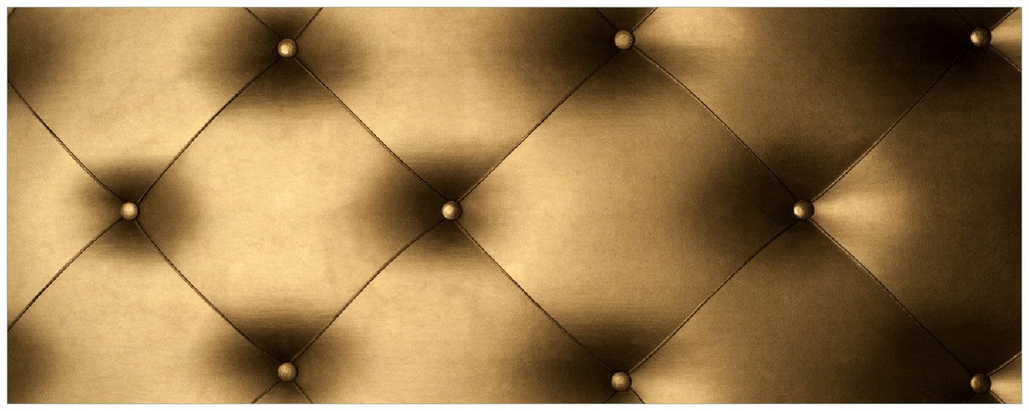 Wallario Memoboard Goldene Ledertür