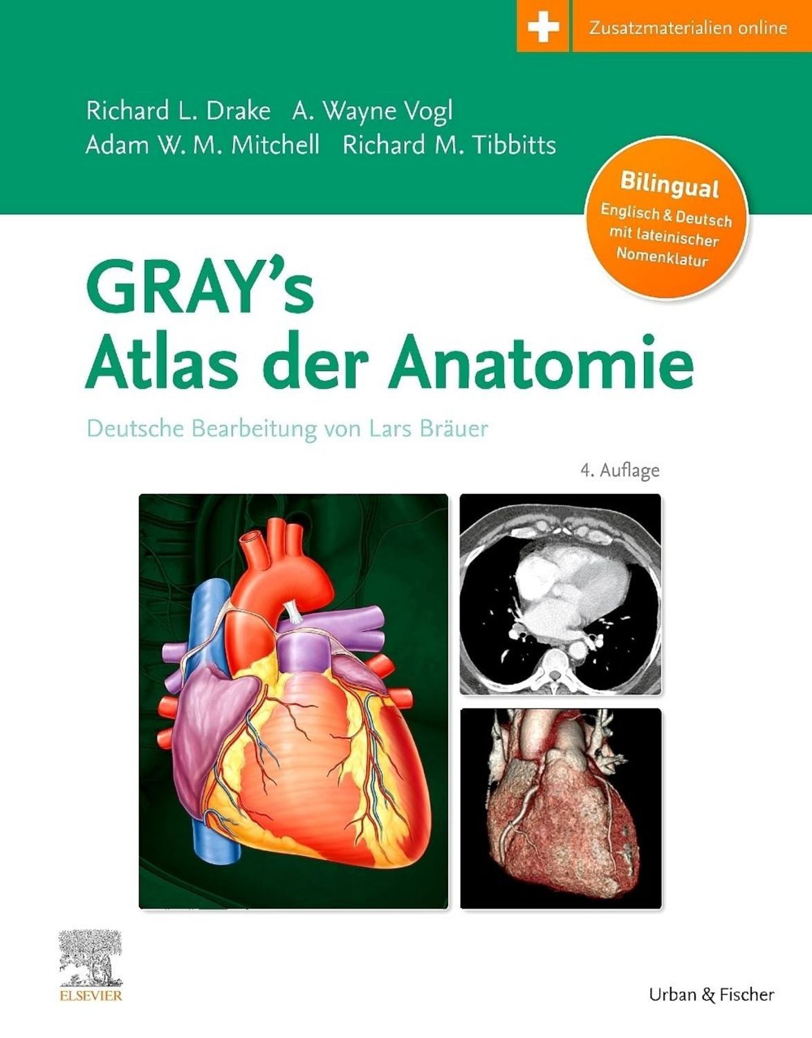 Gray's Atlas der Anatomie mit online Zusatzmaterial Videos / diverse