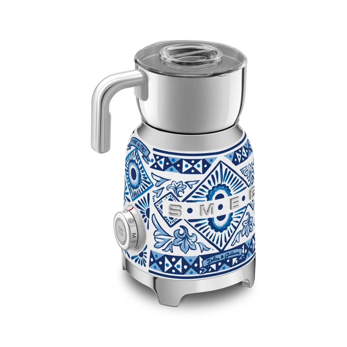 Smeg Milchaufschäumer MFF01DGBEU Dolce&Gabbana Milchaufschäum. Blu