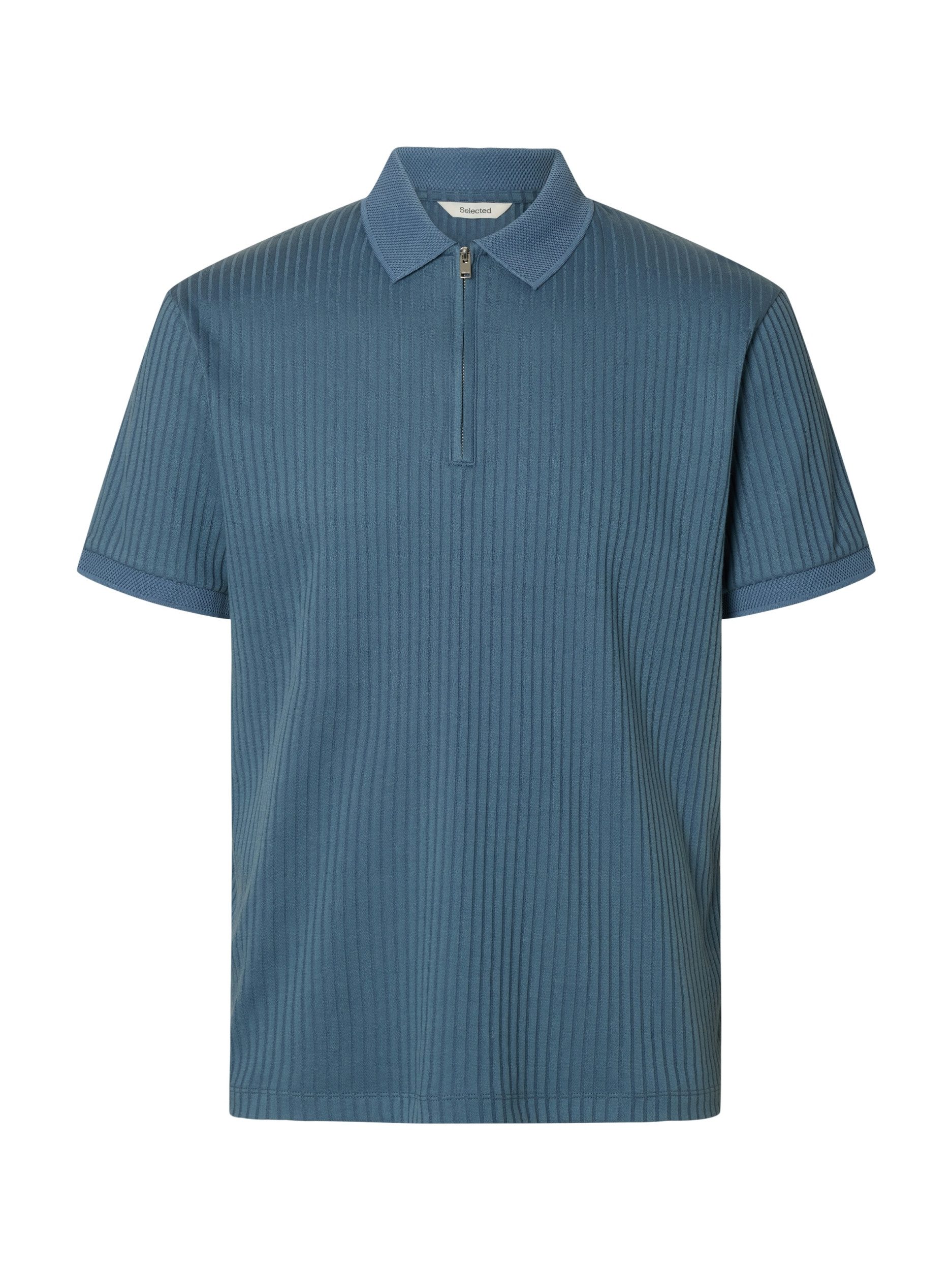 SELECTED HOMME Poloshirt SLHFAVE STRUCTURE SS POLO NOOS