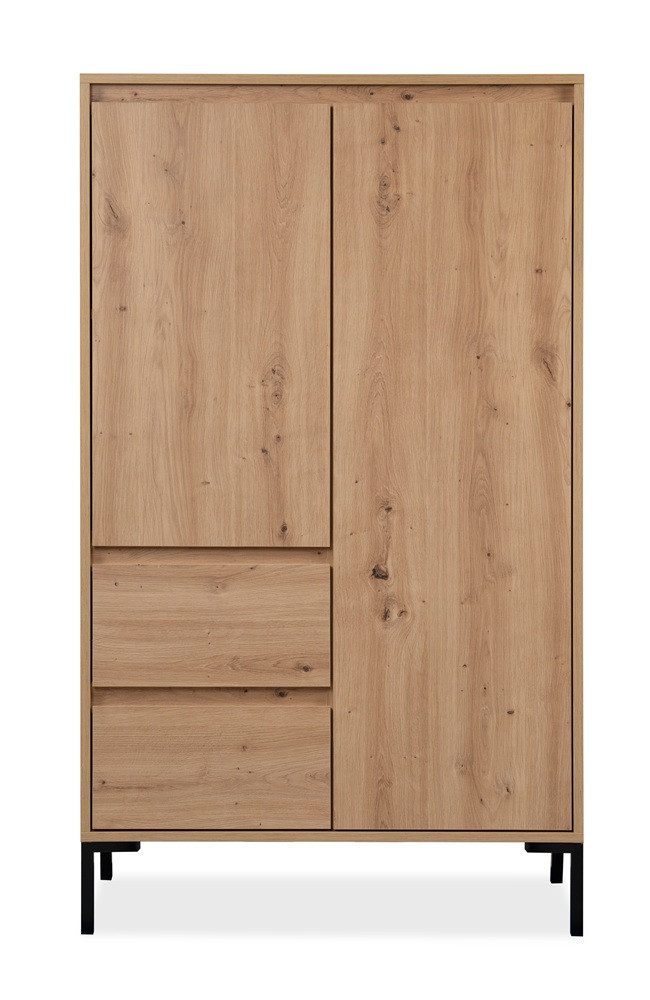 Finori Vitrine Highboard Kommode Korsika, Artisan Oak