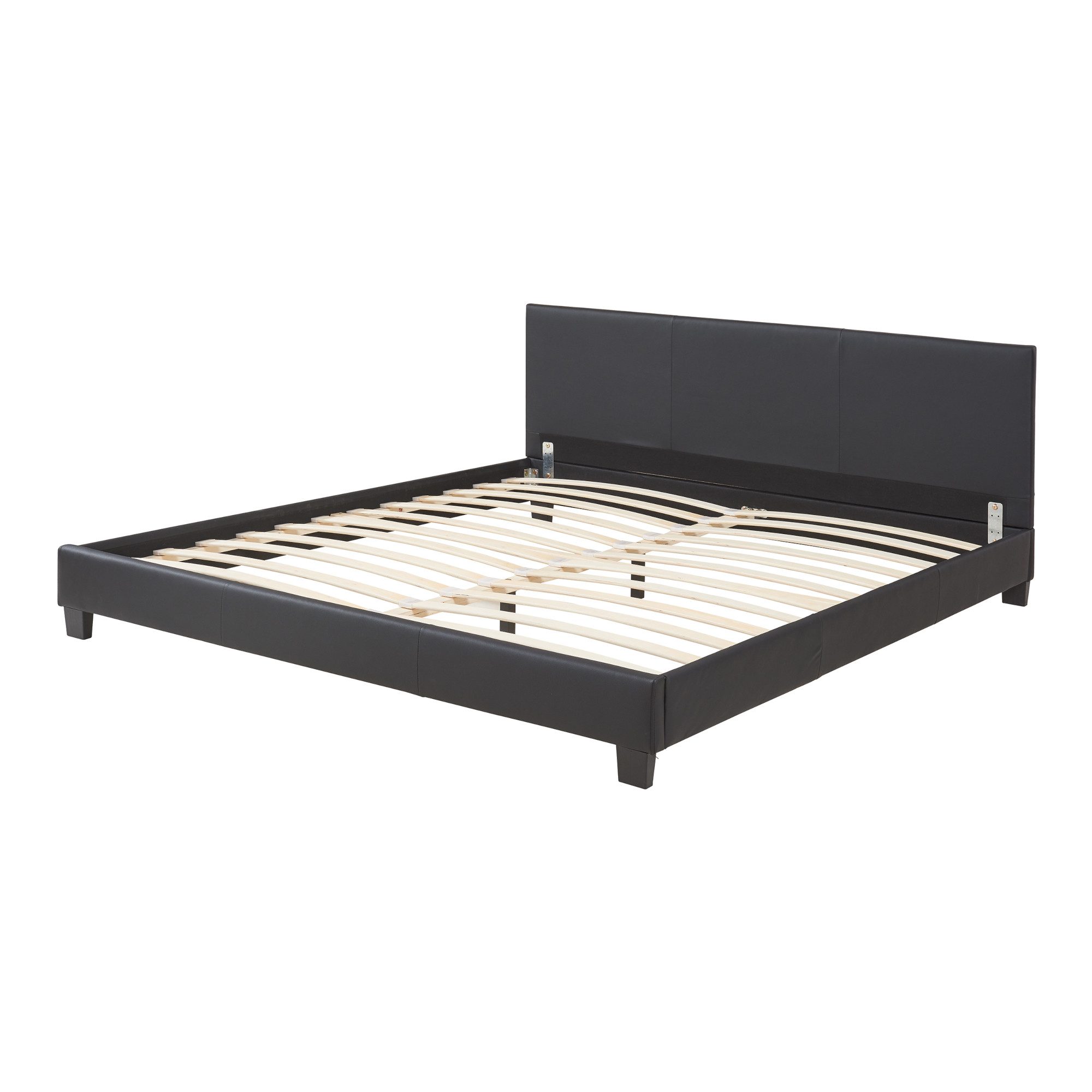 Corium Polsterbett, Kunstlederbett »Albacete« Ehebett 180x200cm günstig online kaufen