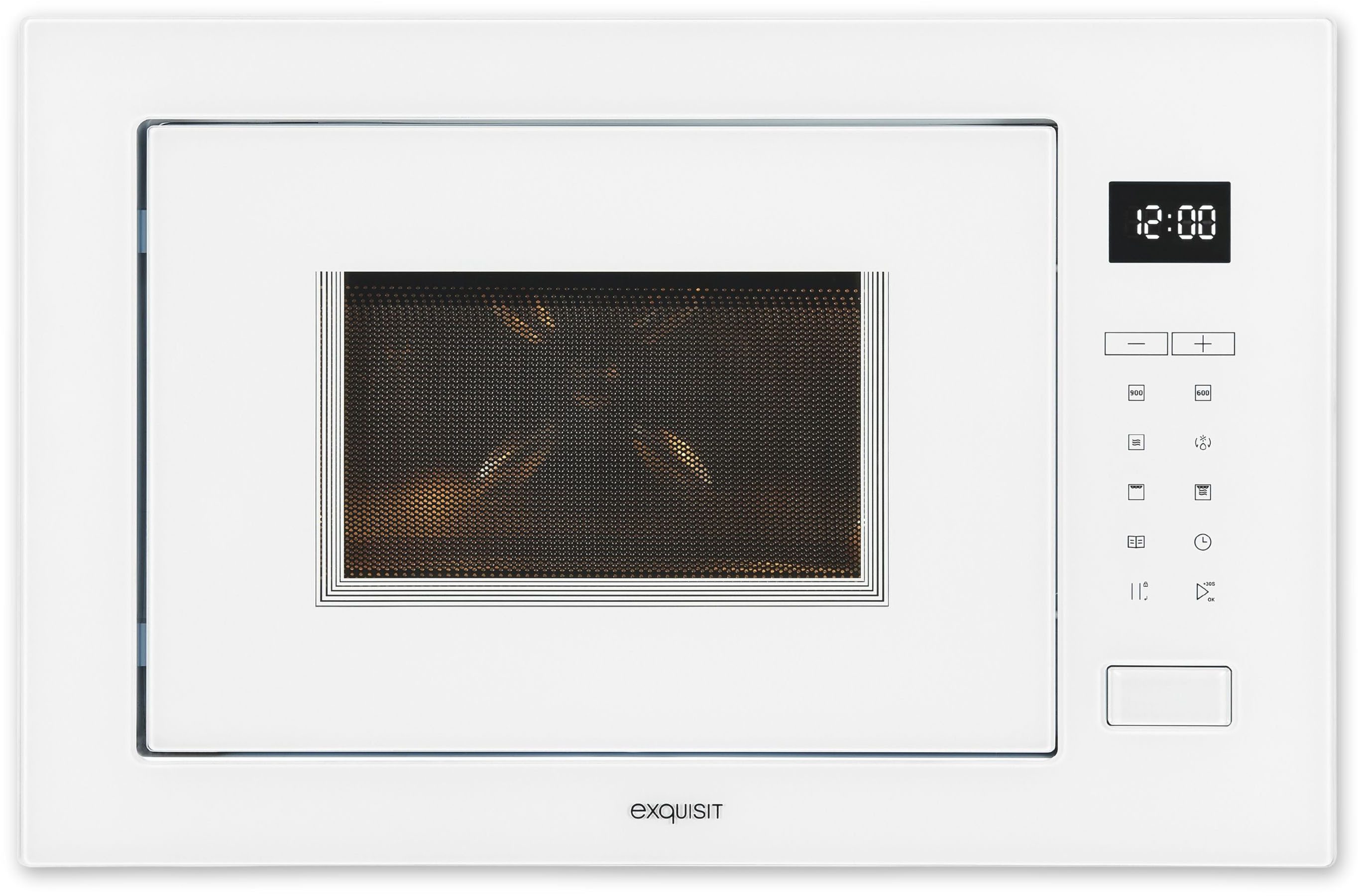 exquisit Einbau-Mikrowelle EMW25-G-020, Grill, Mikrowelle, 25 l