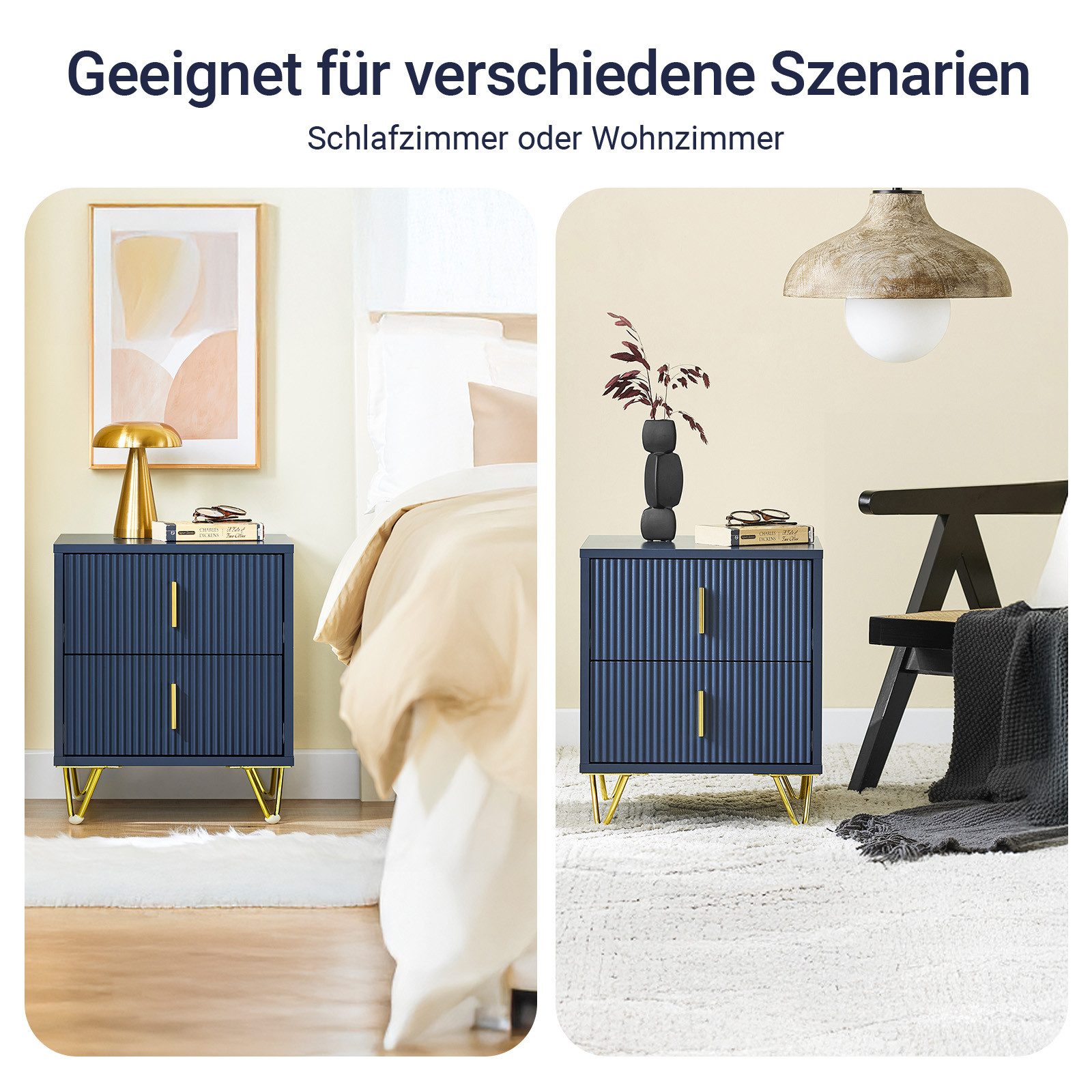 SoBuy Nachttisch FBT115, Couchtisch Schlafzimmer Wohnzimmer, günstig online kaufen