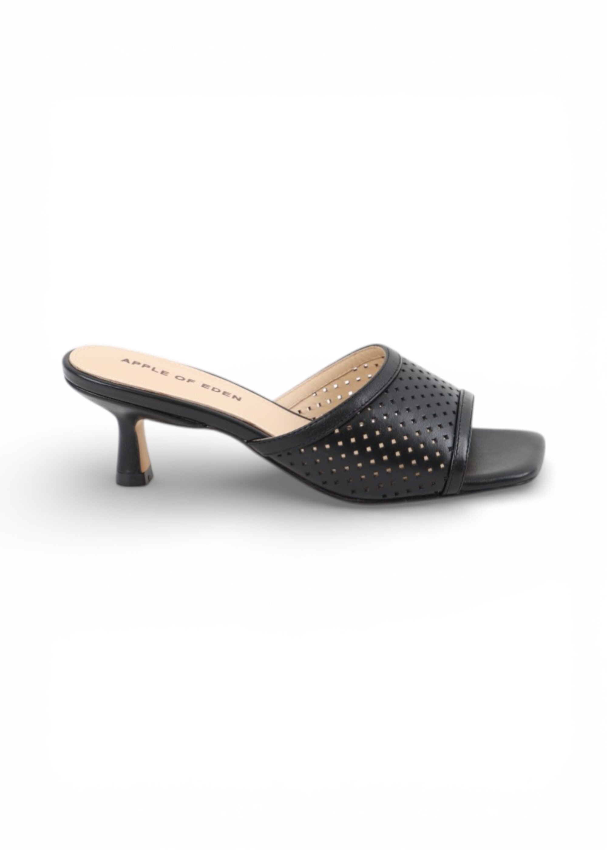 Apple of Eden HOLLEY Pantolette Slip-on-Pantolette mit elegantem Kitten-Absatz