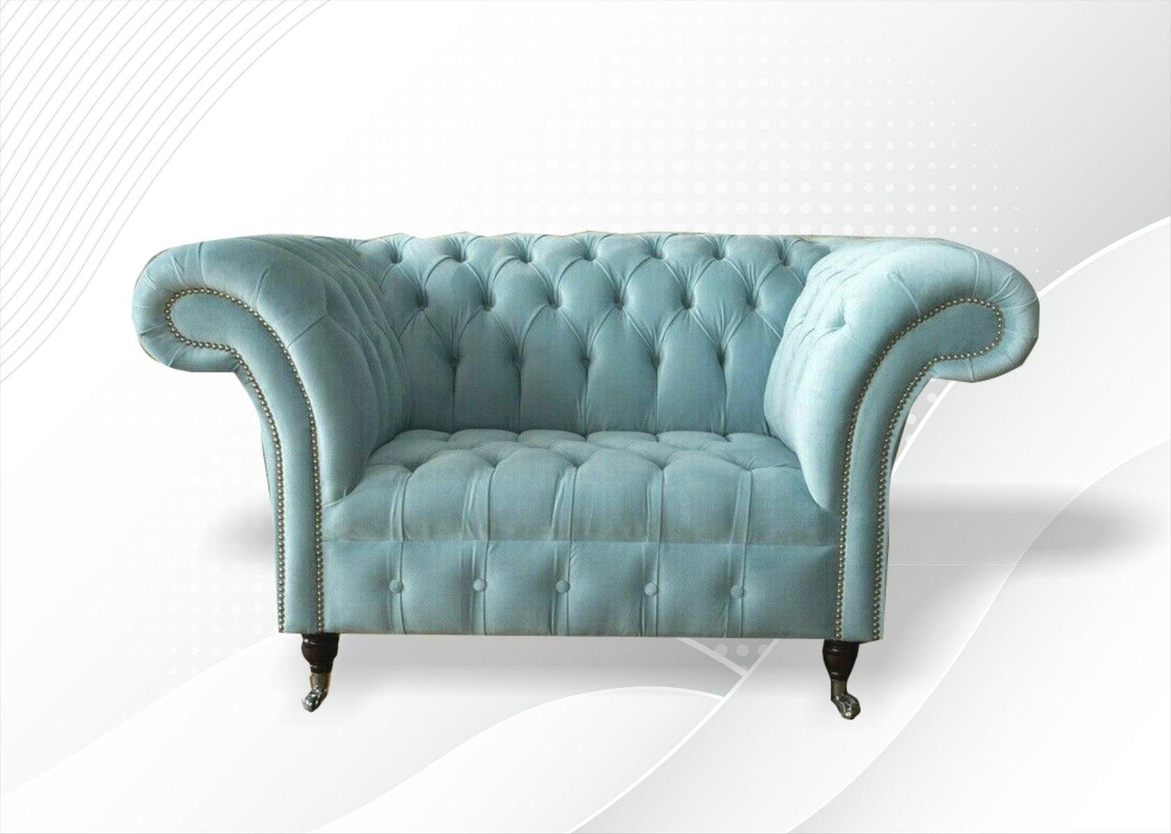JVmoebel Chesterfield-Sofa, Chesterfield Sessel Design Polster Sofa Couch Couchen Sofas Textil