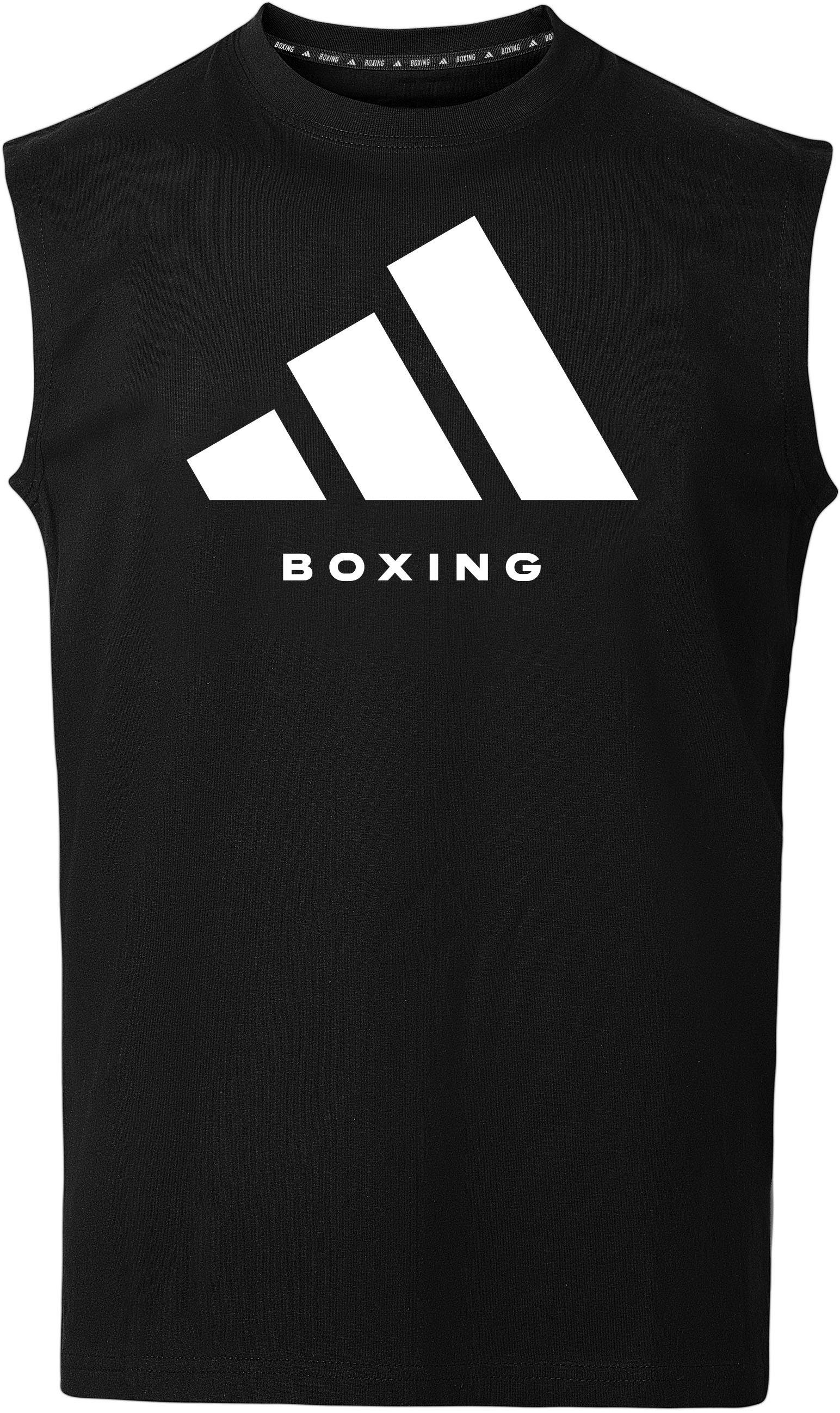 Muskelshirt Community Top schwarz adidas Tank Boxing Performance