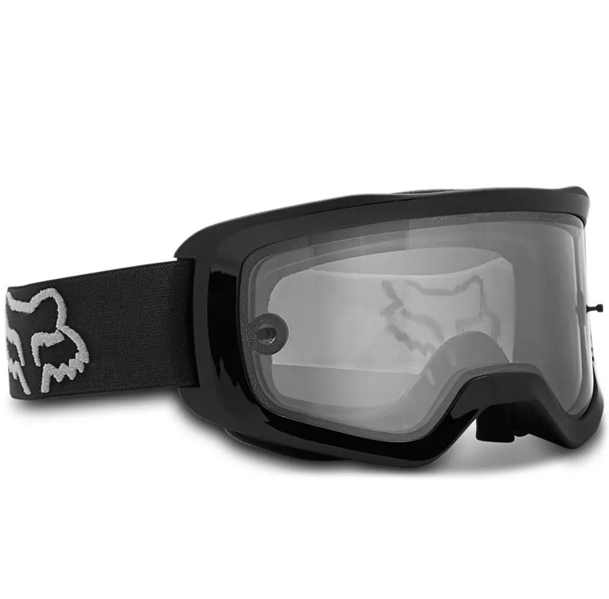Fox Motorradbrille Fox Main X Stray Goggle Brille Schwarz