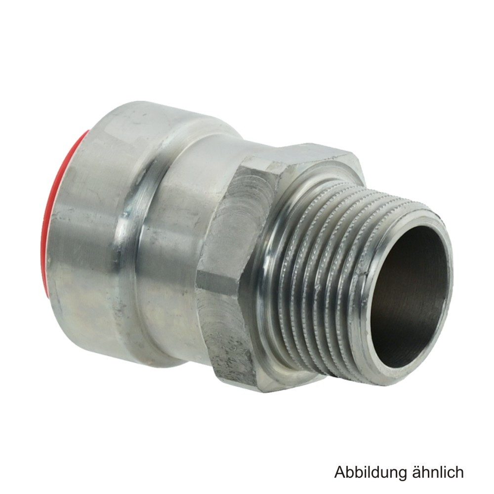 VSH Wasserrohr VSH PowerPress C9405 Übergangsstück mit AG, 1" x R1"