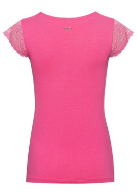 Laura Scott T-Shirt mit eleganter Spitze - NEUE KOLLEKTION