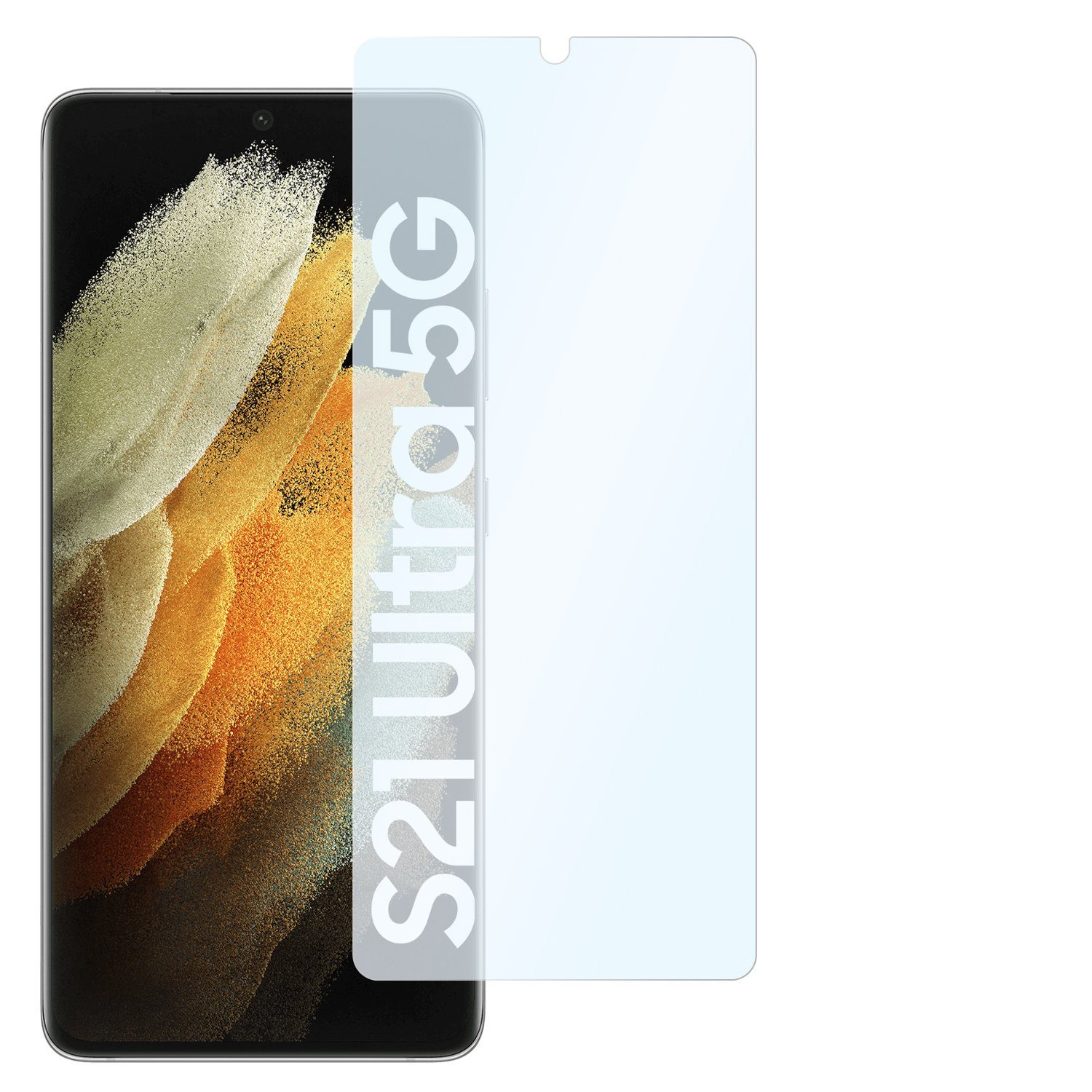 Schutzfolie 2x flexible Panzerschutzfolie Shockproof