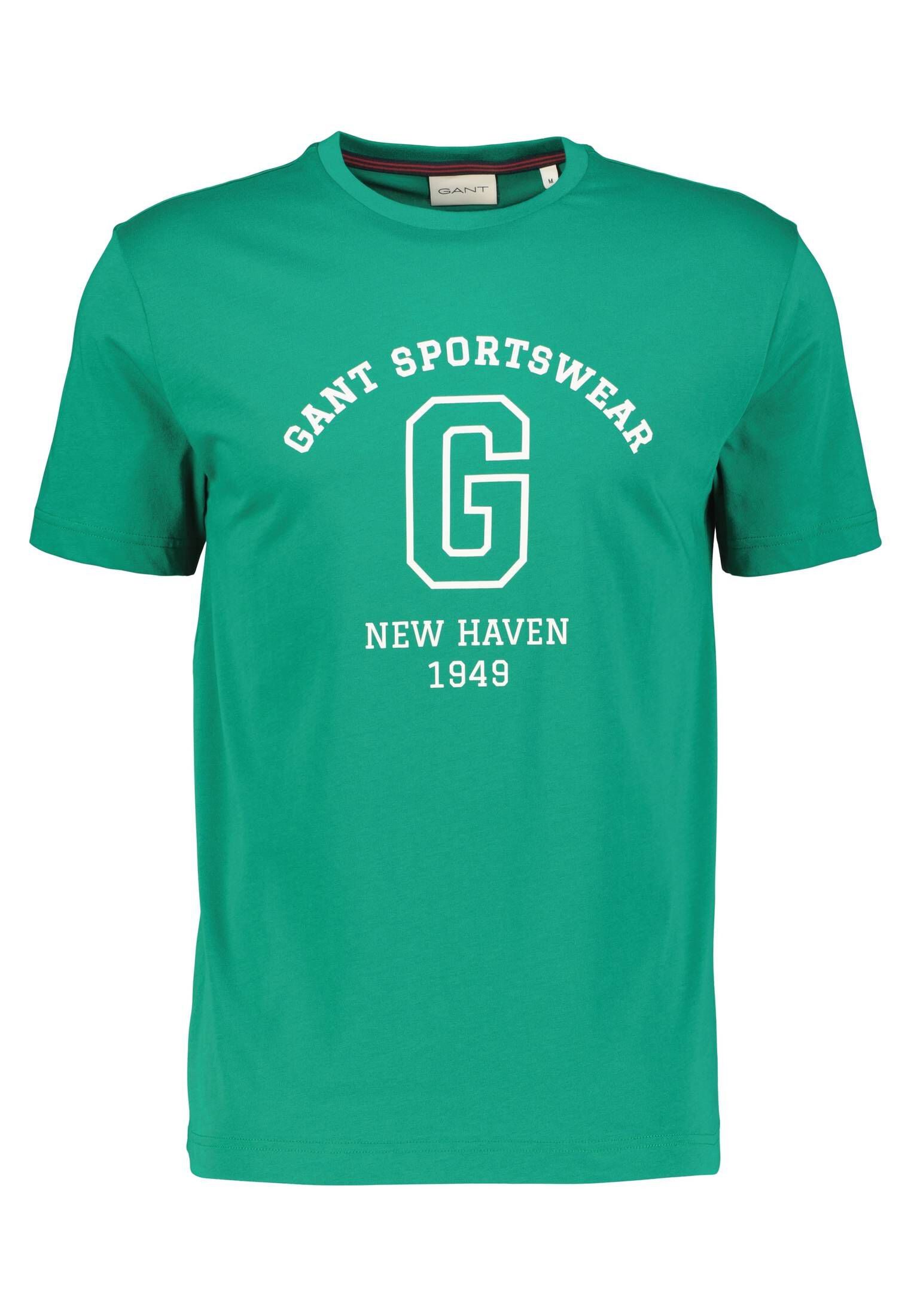 Gant T-Shirt Herren T-Shirt aus Baumwolle günstig online kaufen