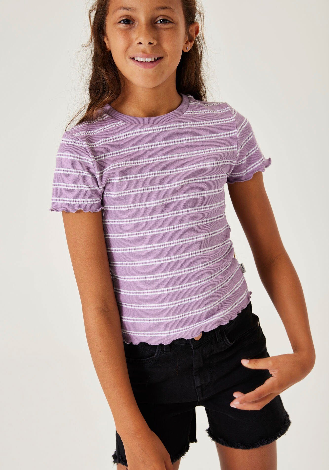 purple T-Shirt Garcia frosty