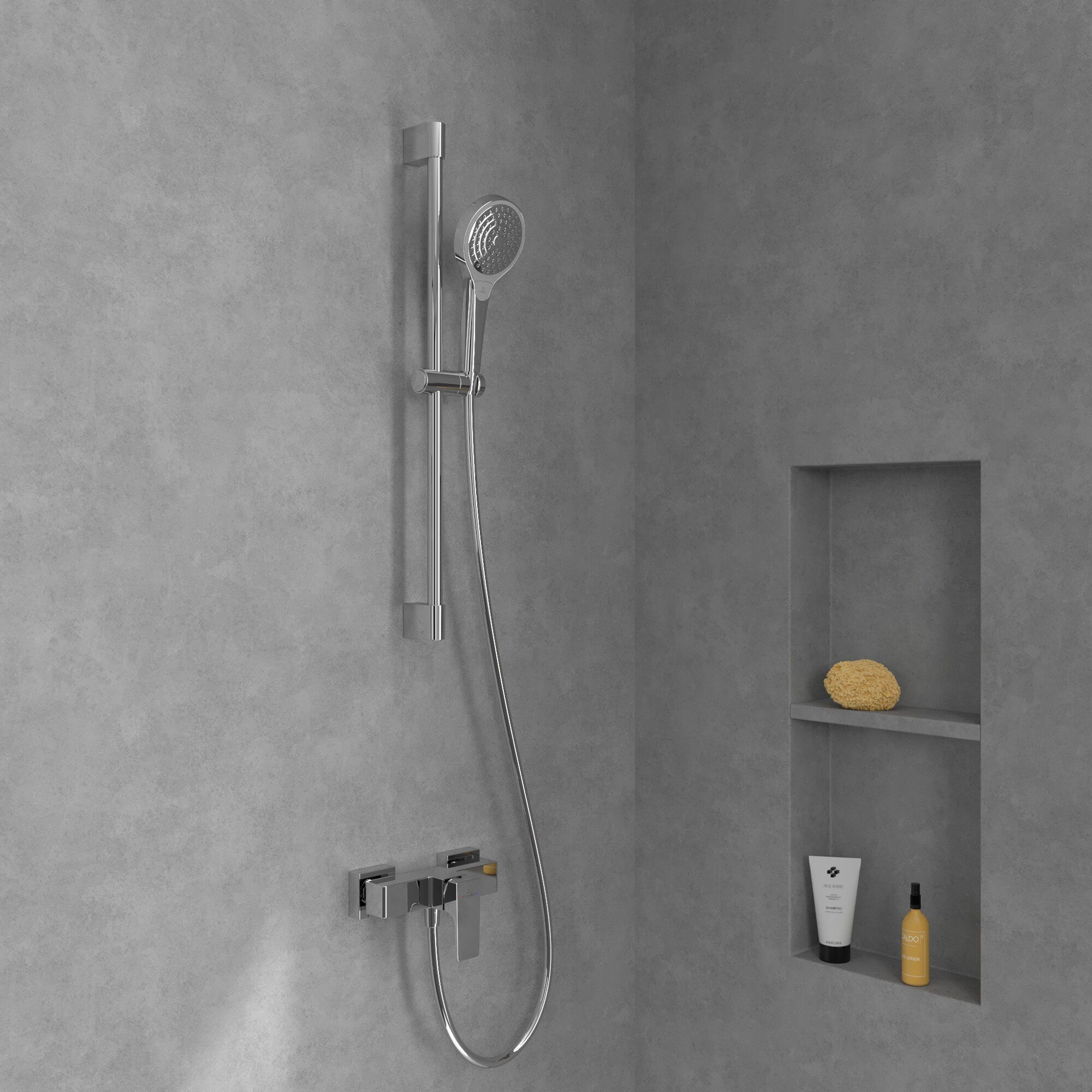 Villeroy & Boch Duscharmatur Architectura Square Wandmontage