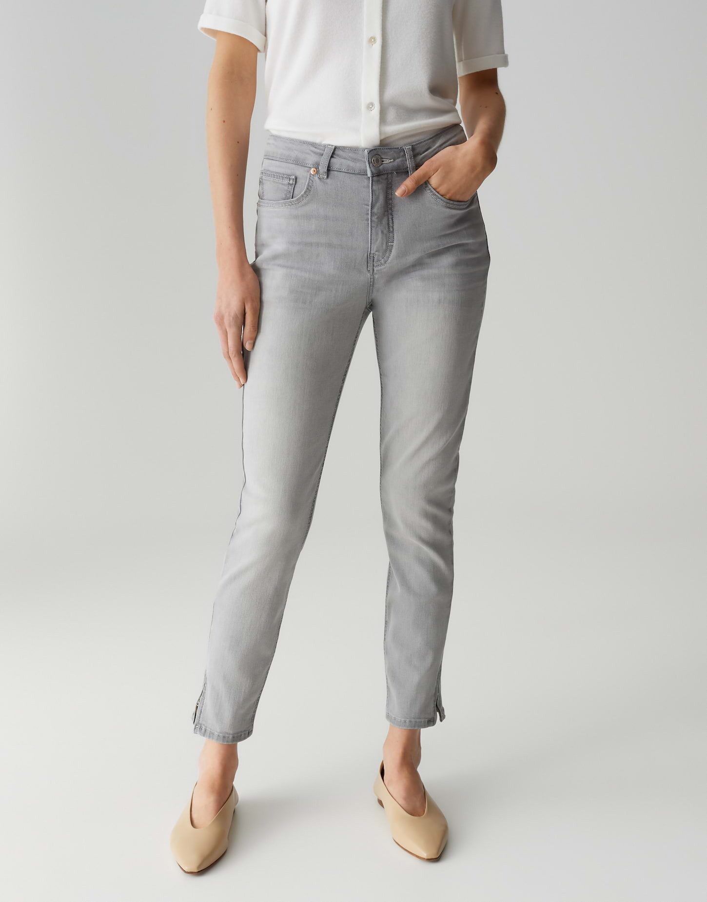 OPUS PANTS Skinny-fit-Jeans ENJA SMART Skinny Джинсы Low Rise mit Power Stretch