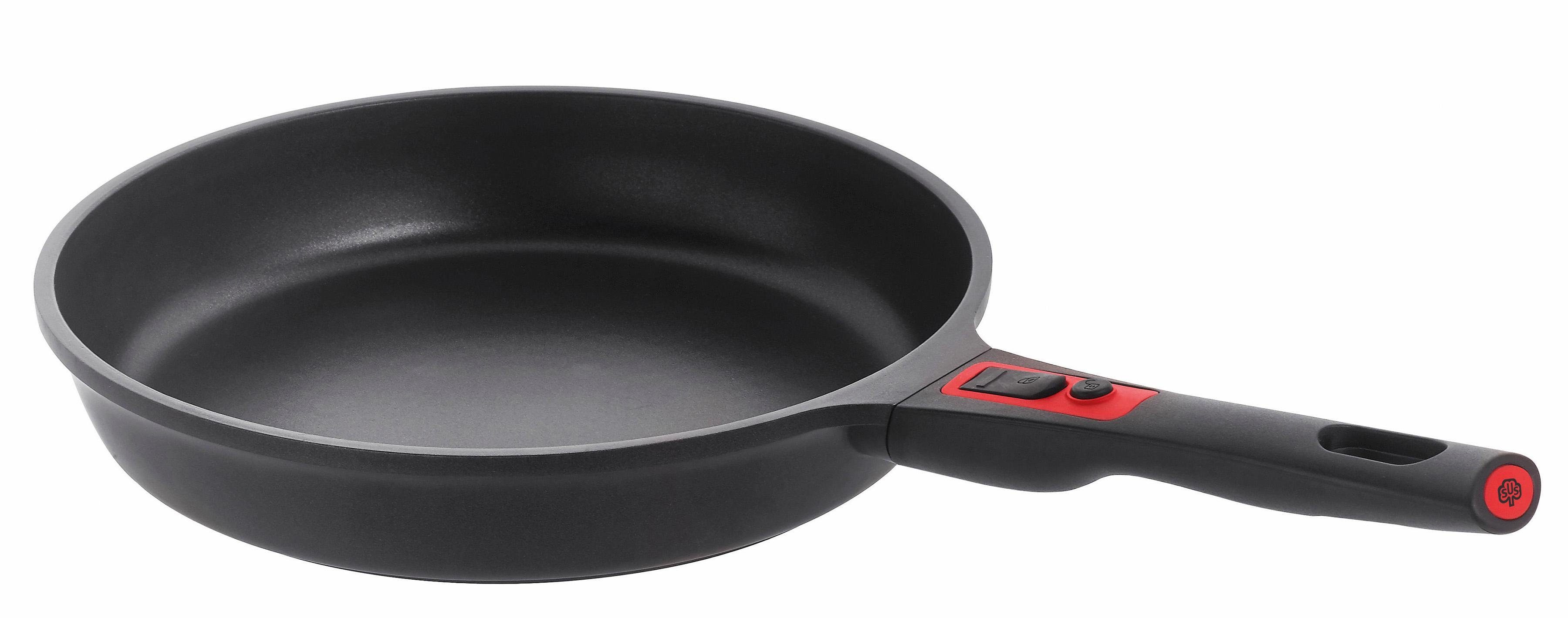 SCHULTE-UFER Bratpfanne Switch, Aluminiumguss (1-tlg), Induktion, abnehmbarer Griff