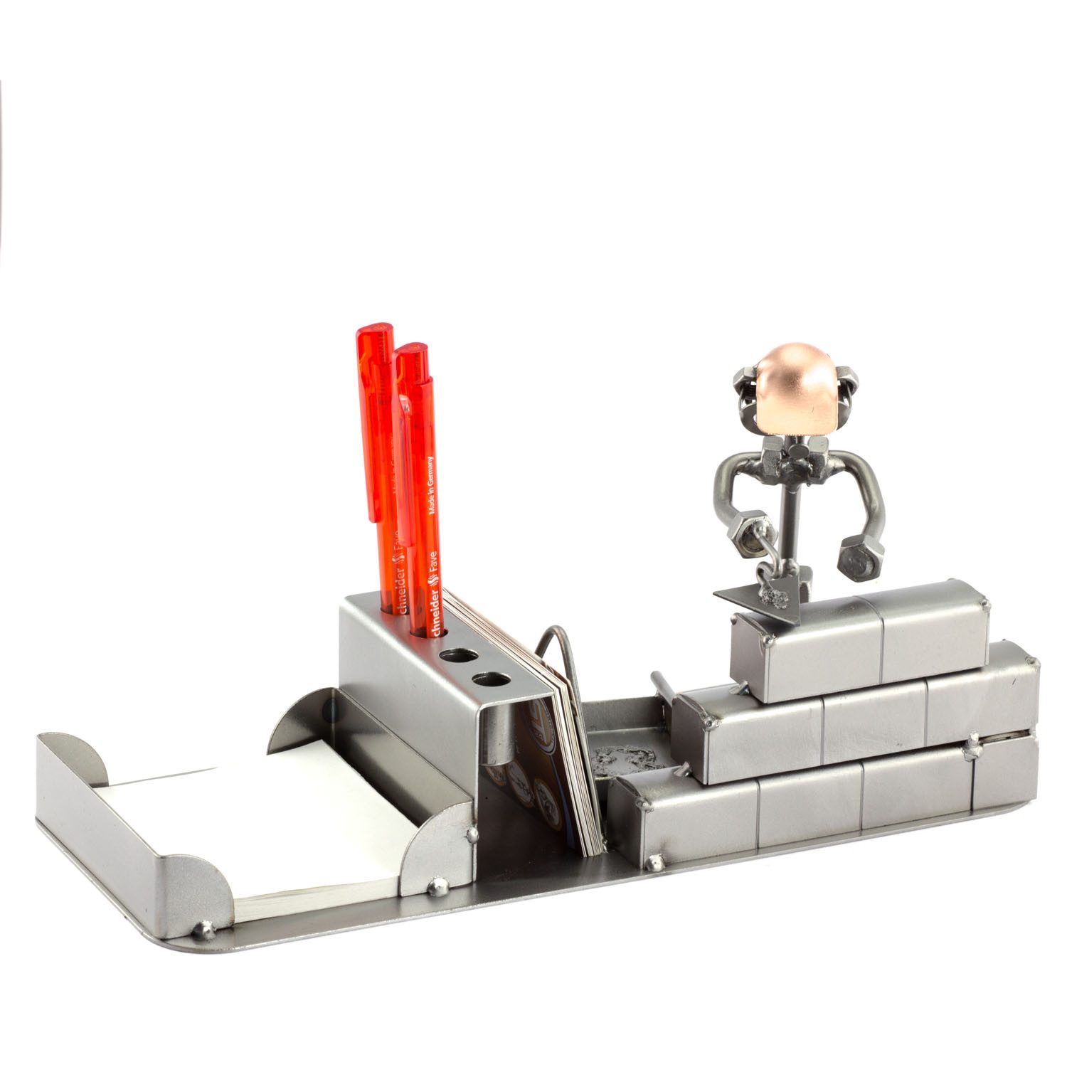 Steelman24 Dekofigur Maurer Büro