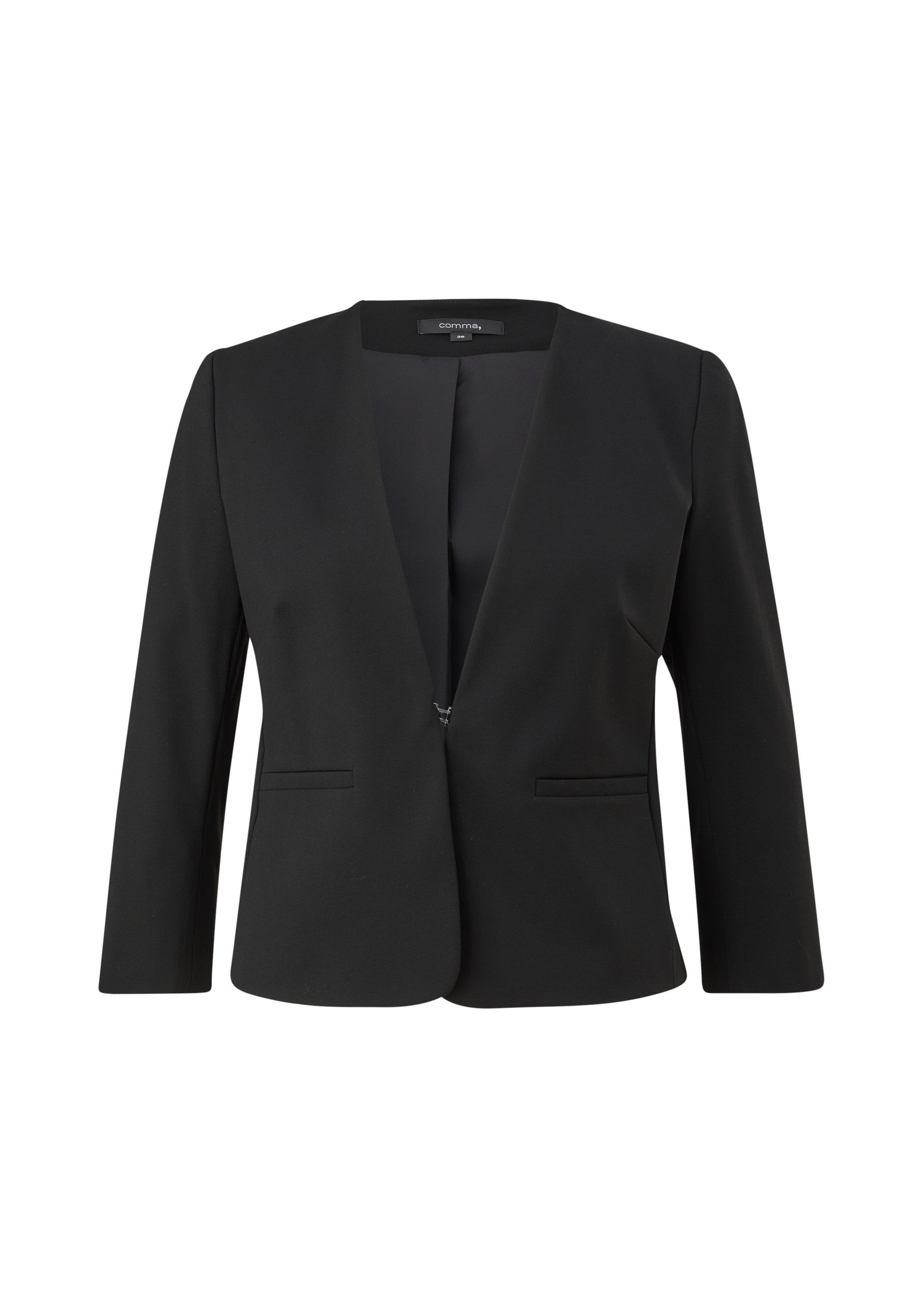 comma Jackenblazer Indoor-Blazer Blazer mit kurzem Schnitt günstig online kaufen