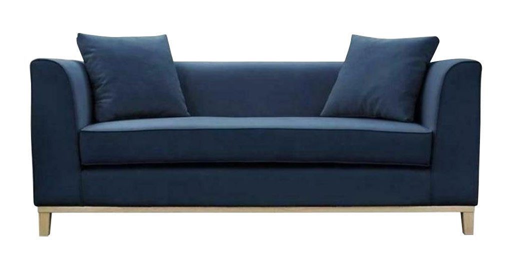 Xlmoebel Sofa Trendiges Büro-Sofa Premium Blau elegantes Design Neu, Herges günstig online kaufen