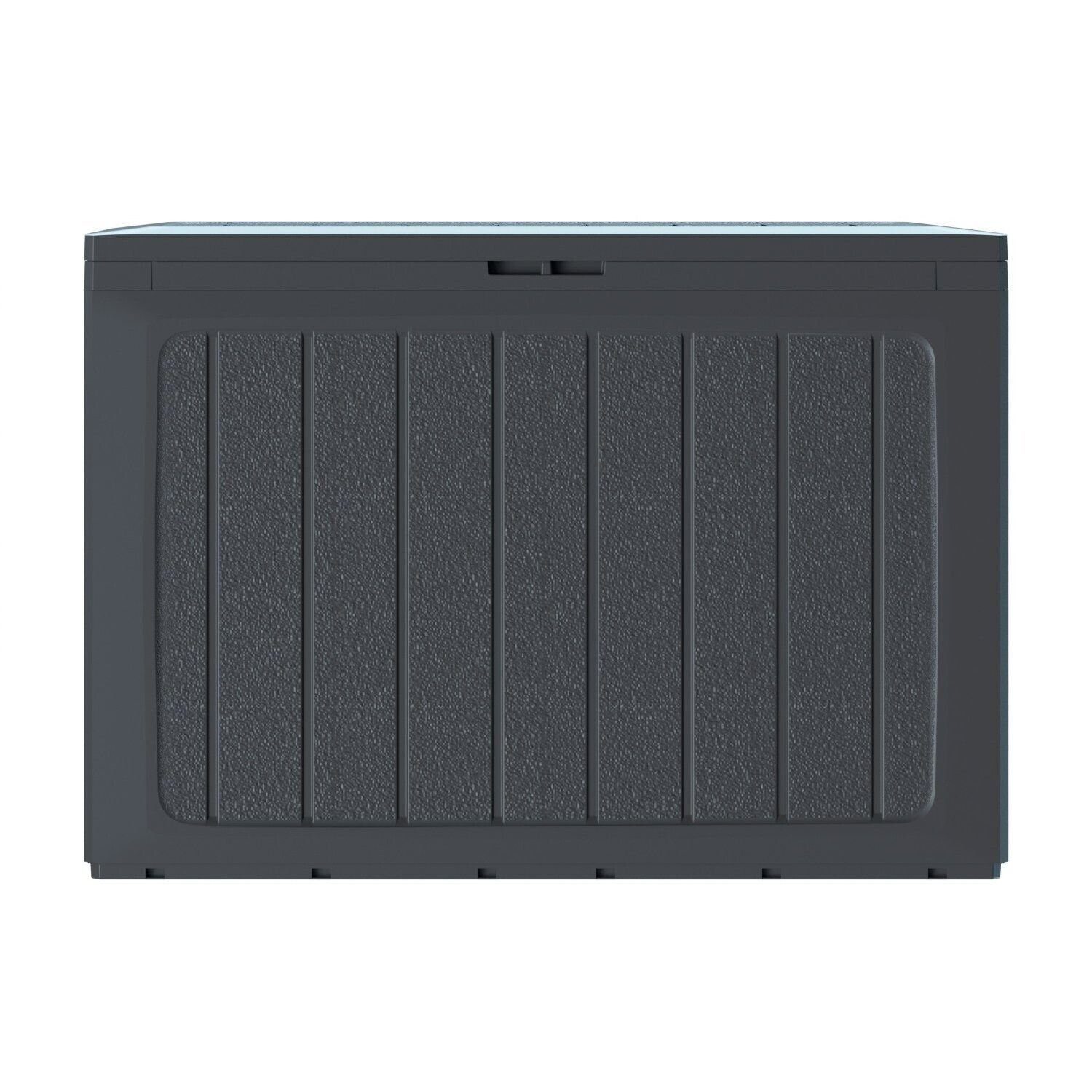 Prosperplast Auflagenbox MBBL190 Kissenbox Gartenbox Gartentruhe Outdoor Aufbewahrungsbox 190L, UV-beständig, Ideal geeignet für Gartengeräten, Spielzeug, Kissen