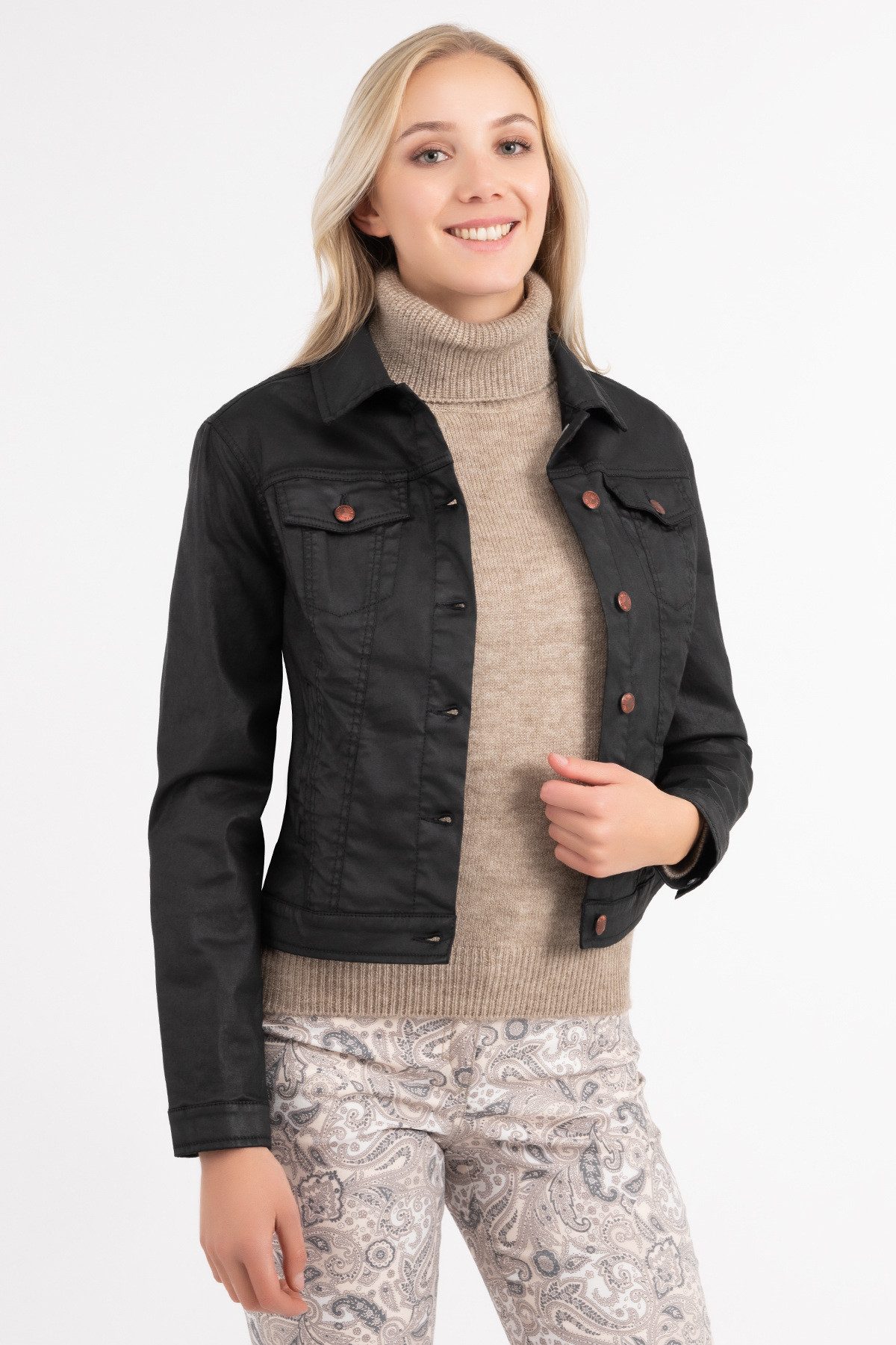 Recover Pants Lederimitatjacke Lederimitatjacke in gerader günstig online kaufen