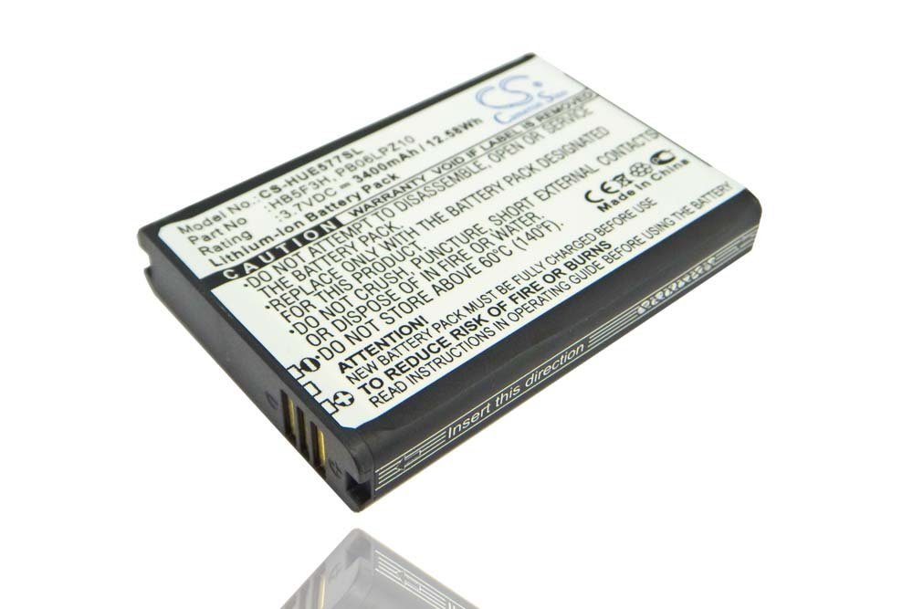 vhbw kompatibel mit Huawei E5775, E5372T Akku Li-Ion 3400 mAh (3,7 V)