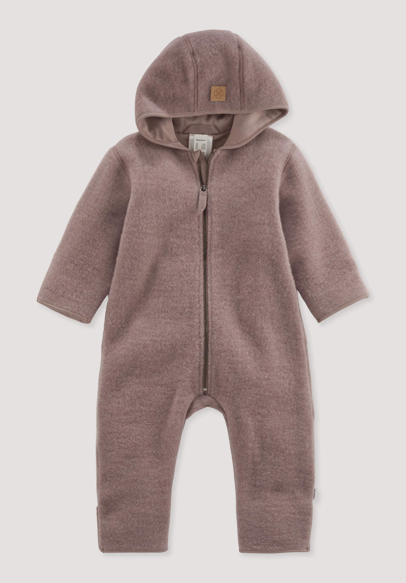 Hessnatur Overall Wollfleece aus reiner Bio-Merinowolle (1-tlg)