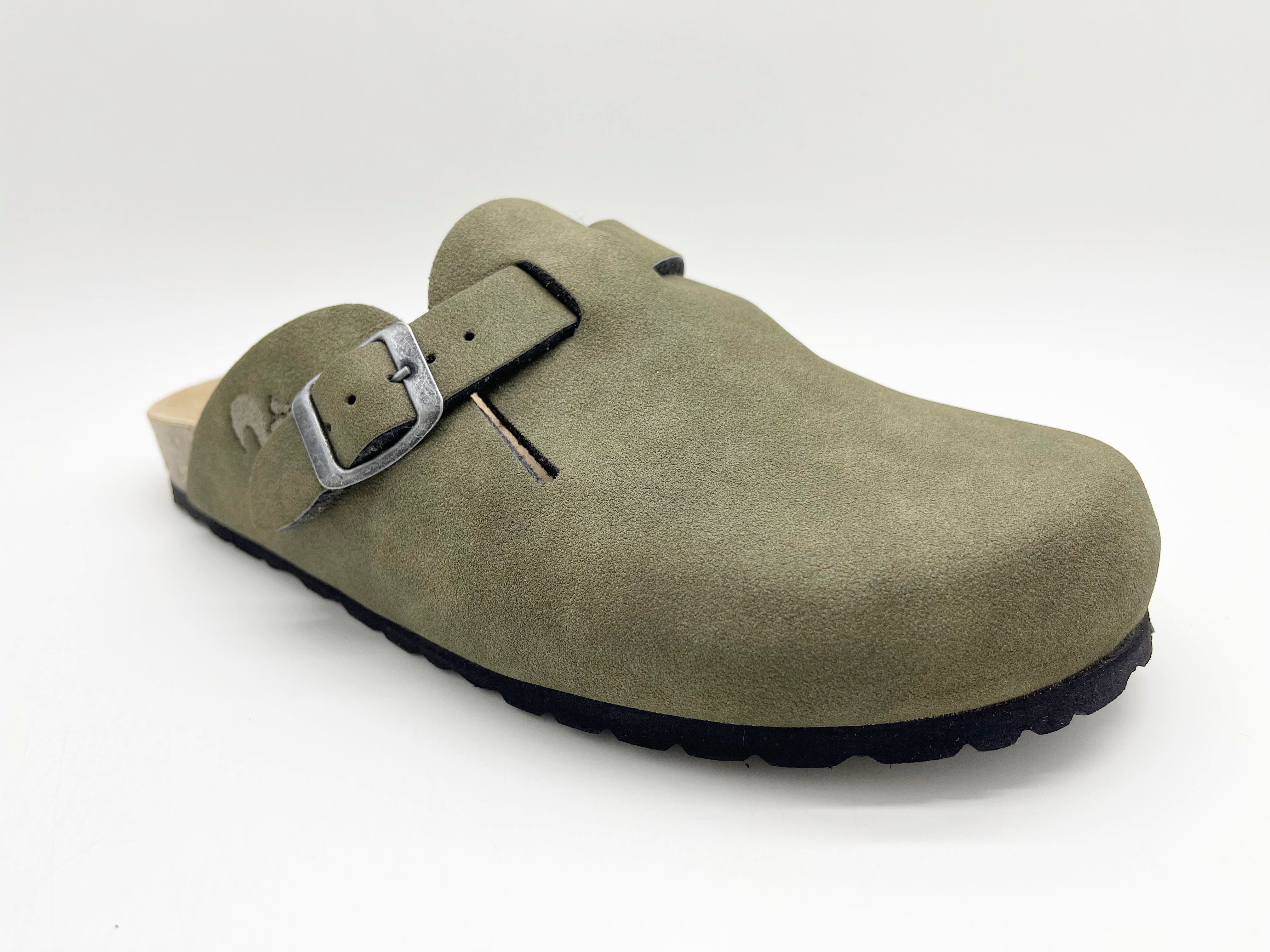 Bio Khaki 1856 Clog thies Clog Eco Vegan