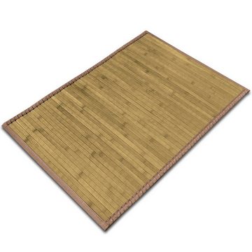 Teppich Grenada, Teppichläufer, 2 Farben, verschiedene Größen, rutschfest, Karat, rechteckig, Bambus