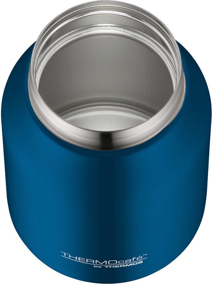 THERMOS Thermobehälter ThermoCafé, Edelstahl, Saphire 0,5 Blue Liter (1-tlg)