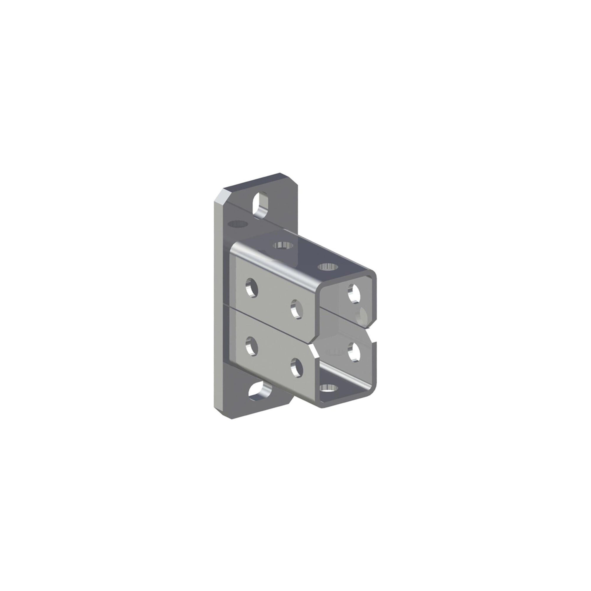 fischer Rohrverbinder fischer Sattelflansch SF L 82 feuerverzinkt 5 Stk