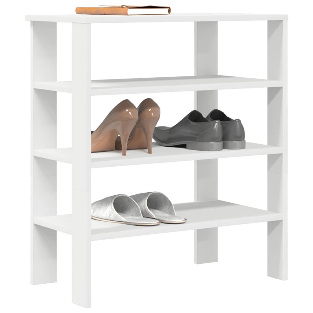 vidaXL Schuhregal Schuhregal Weiß 61x32x70 cm günstig online kaufen